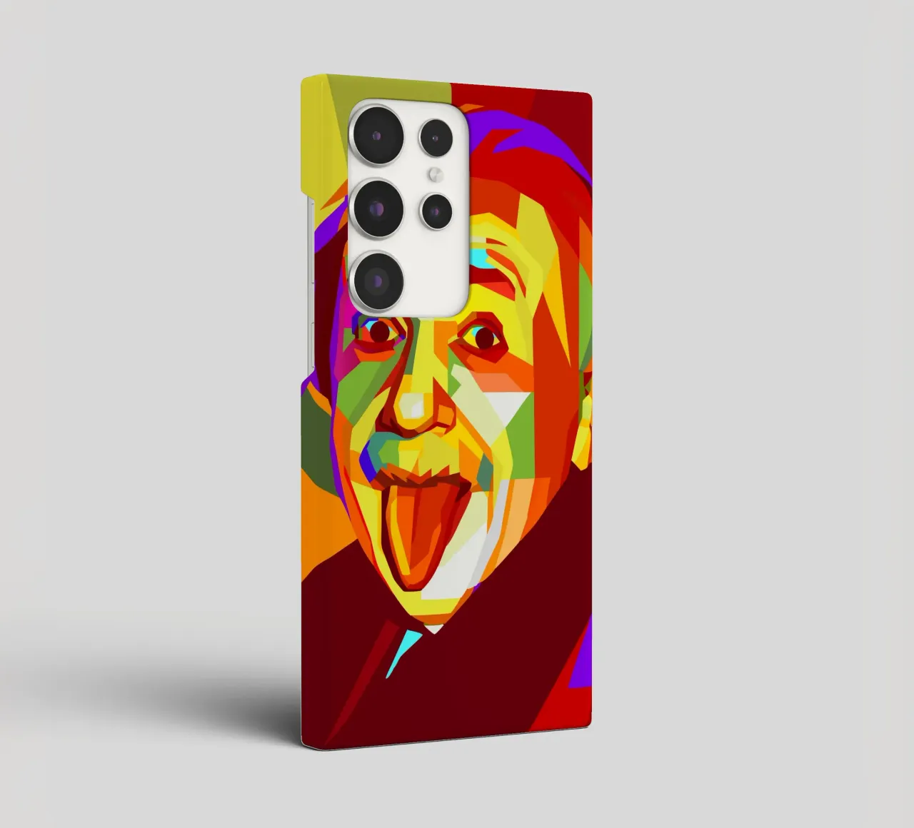 einstein retro pop art wpap cover samsung da aiswa