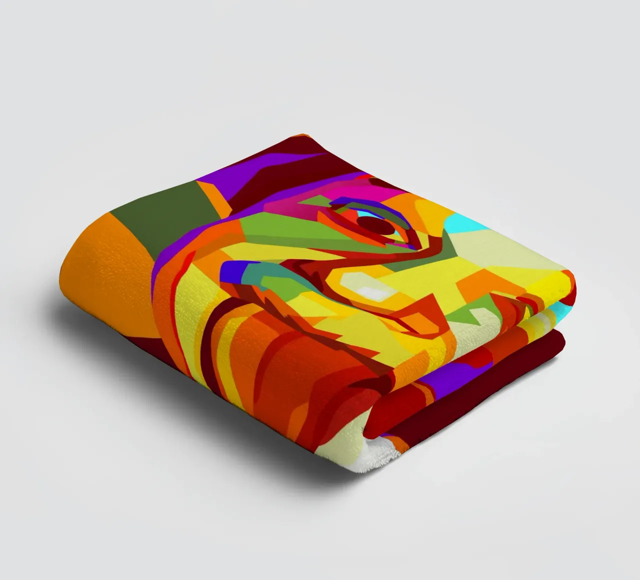 einstein retro pop art wpap asciugamano da bagno da aiswa