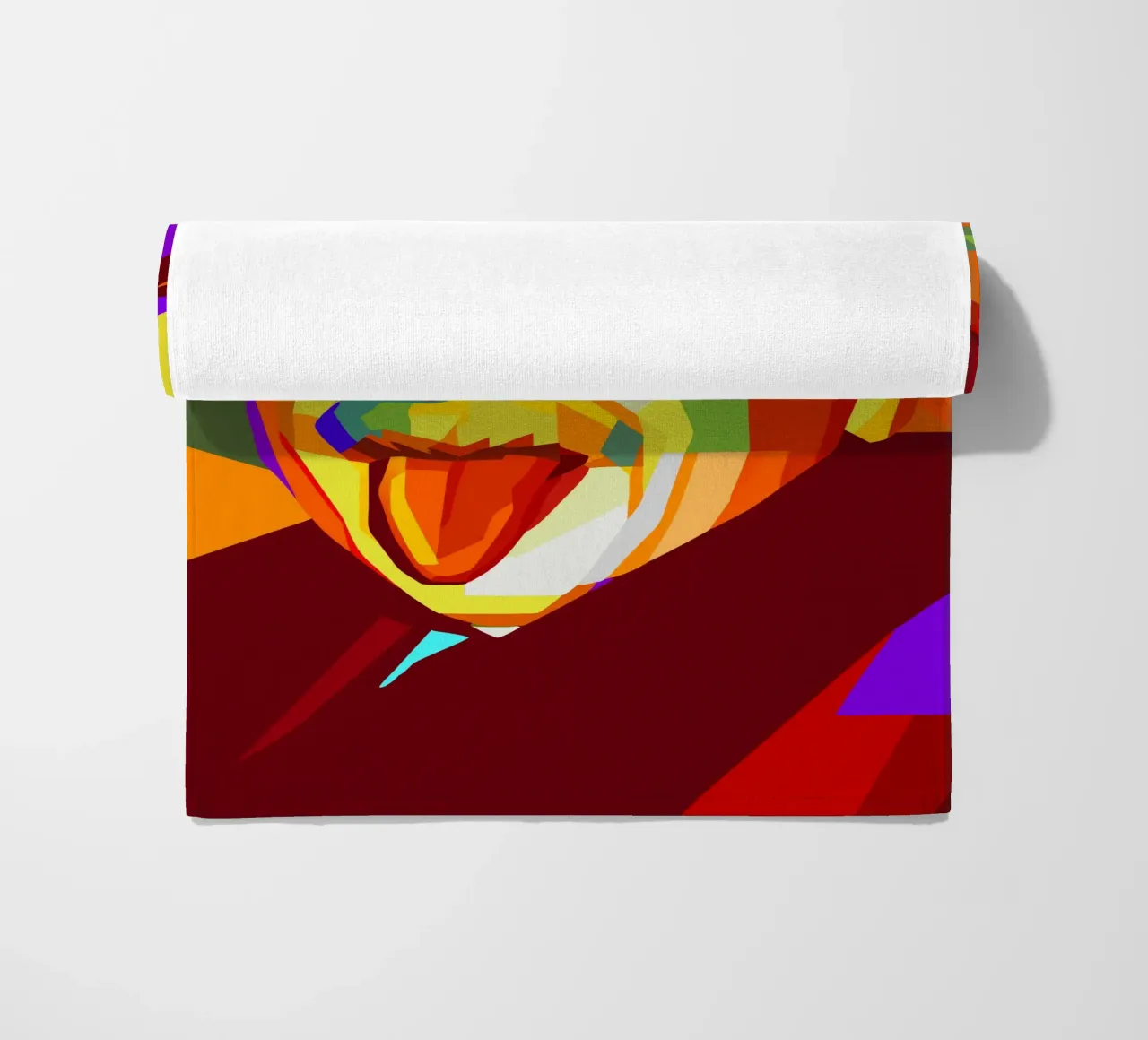 einstein retro pop art wpap strandhanddoek van aiswa