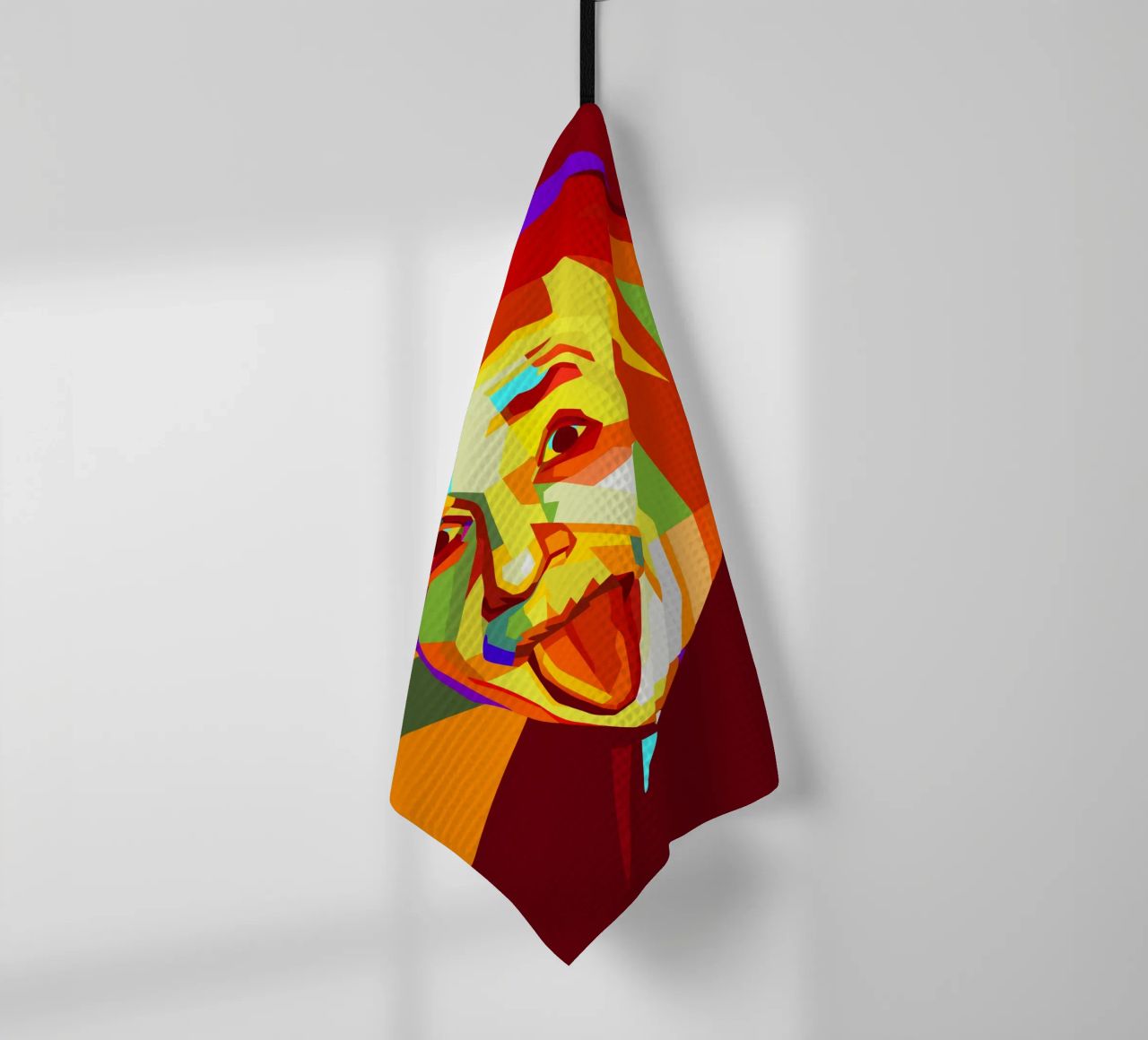 einstein retro pop art wpap canovaccio da cucina da aiswa