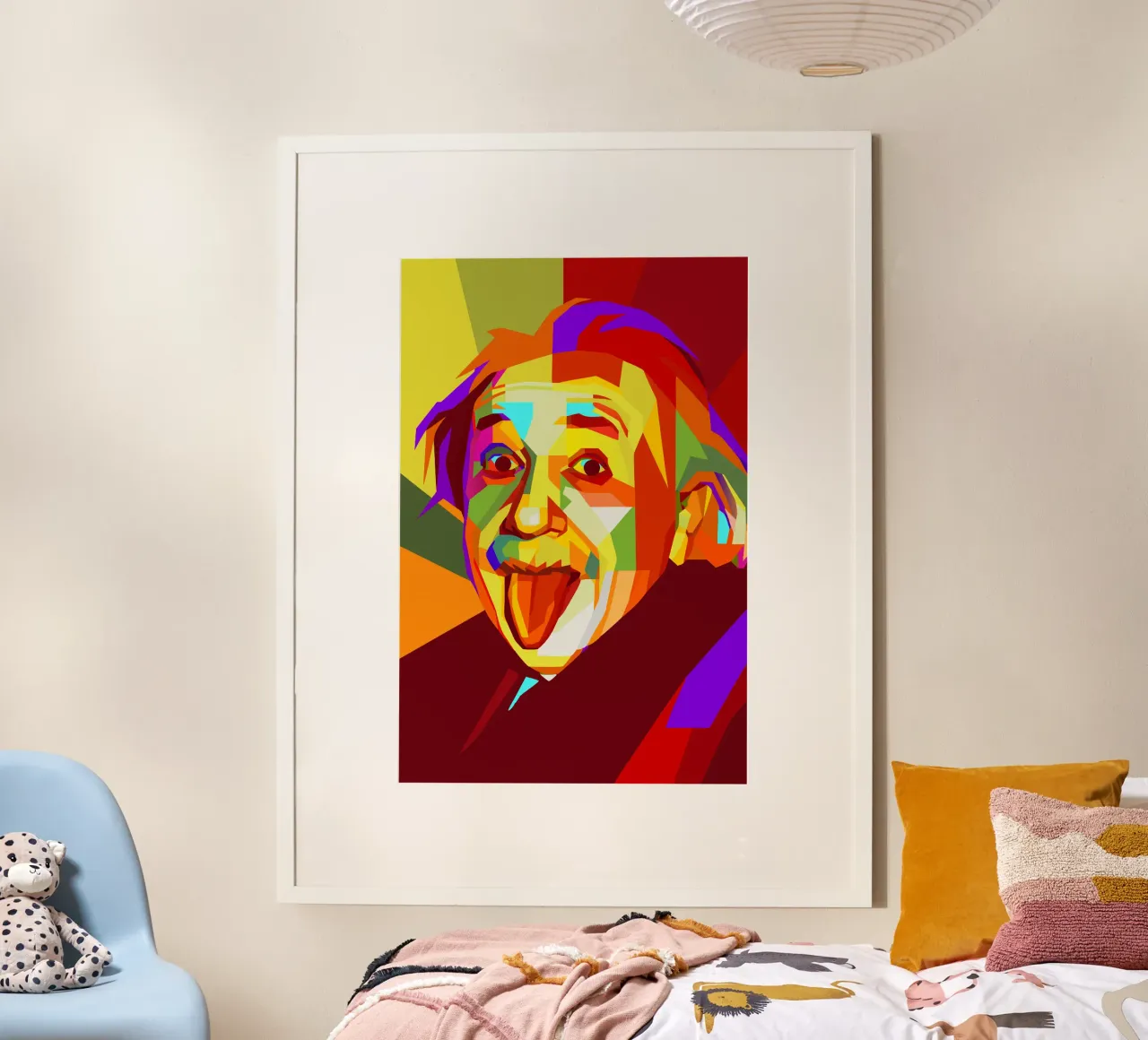 einstein retro pop art wpap carta hahnemühle da aiswa
