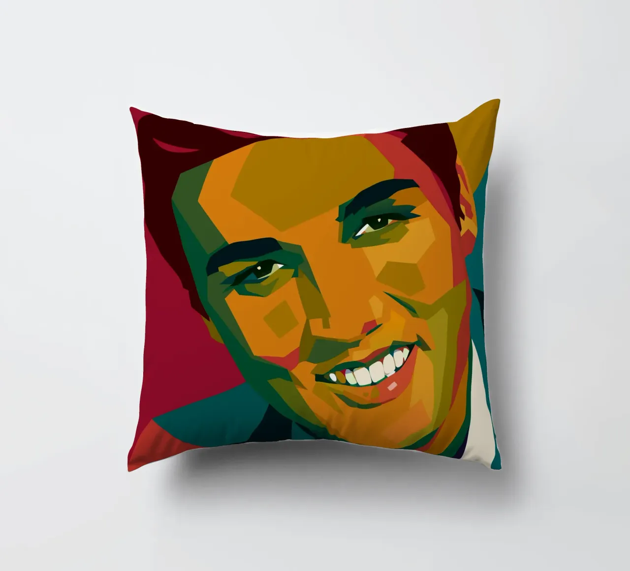 elvis retro pop art wpap cuscino da aiswa