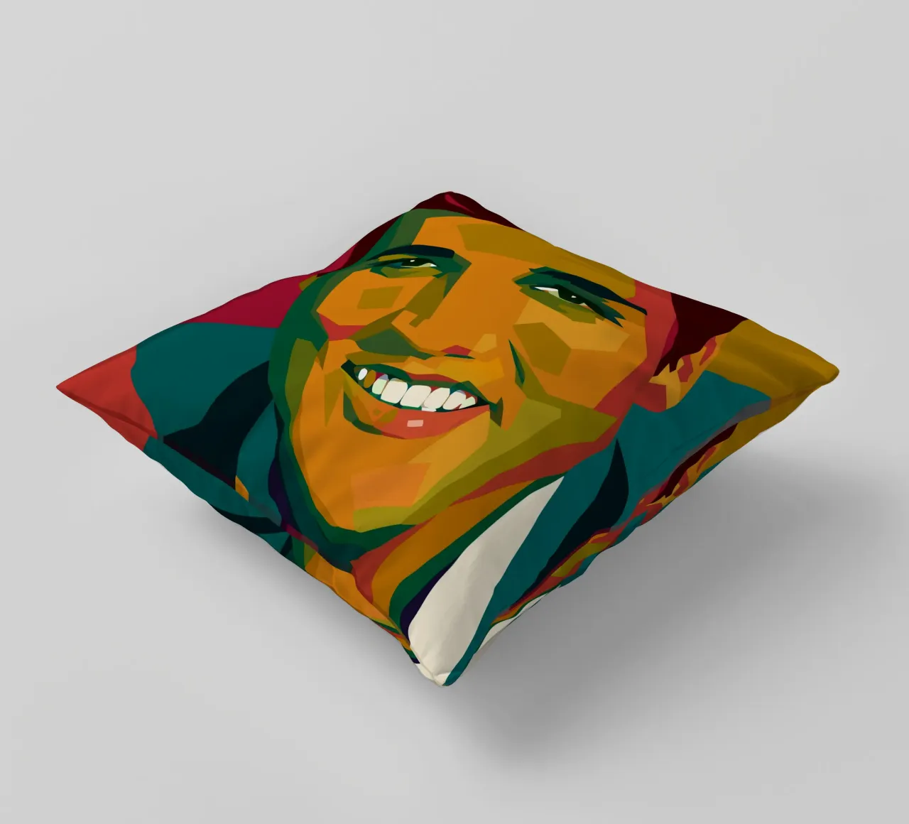 elvis retro pop art wpap cuscino da aiswa