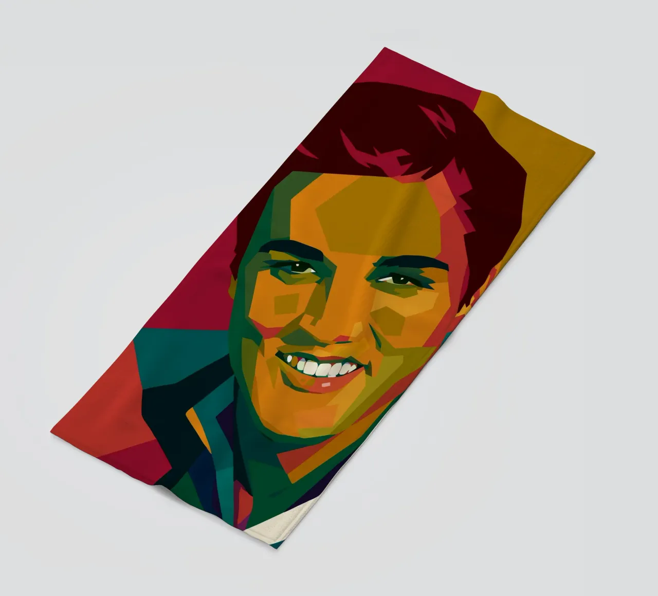 elvis retro pop art wpap telo mare da aiswa