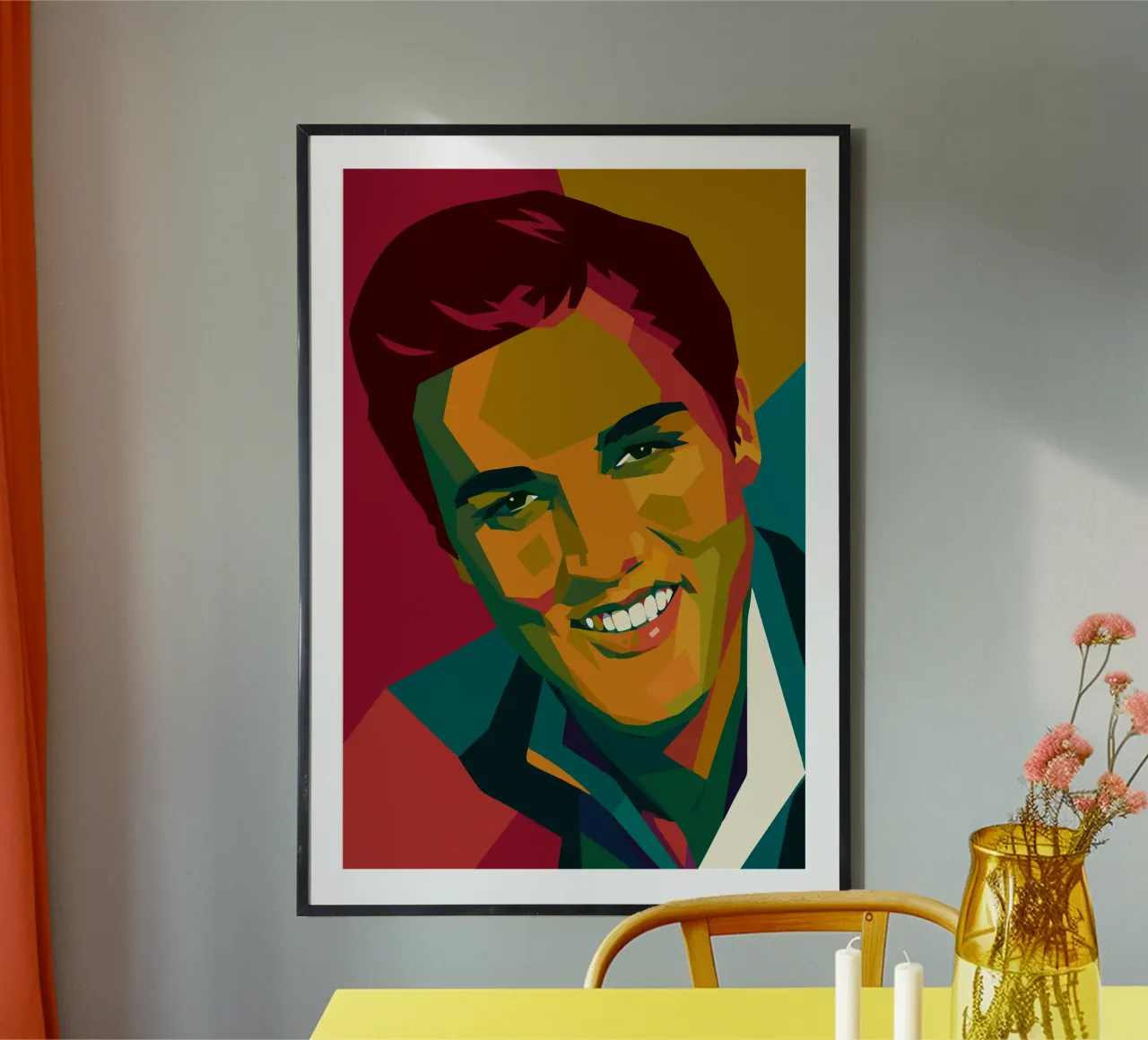 elvis retro pop art wpap carta hahnemühle da aiswa
