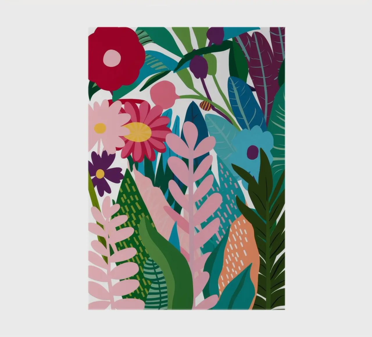 Tiered Jungle Fantasy notebook by Paez Harmony