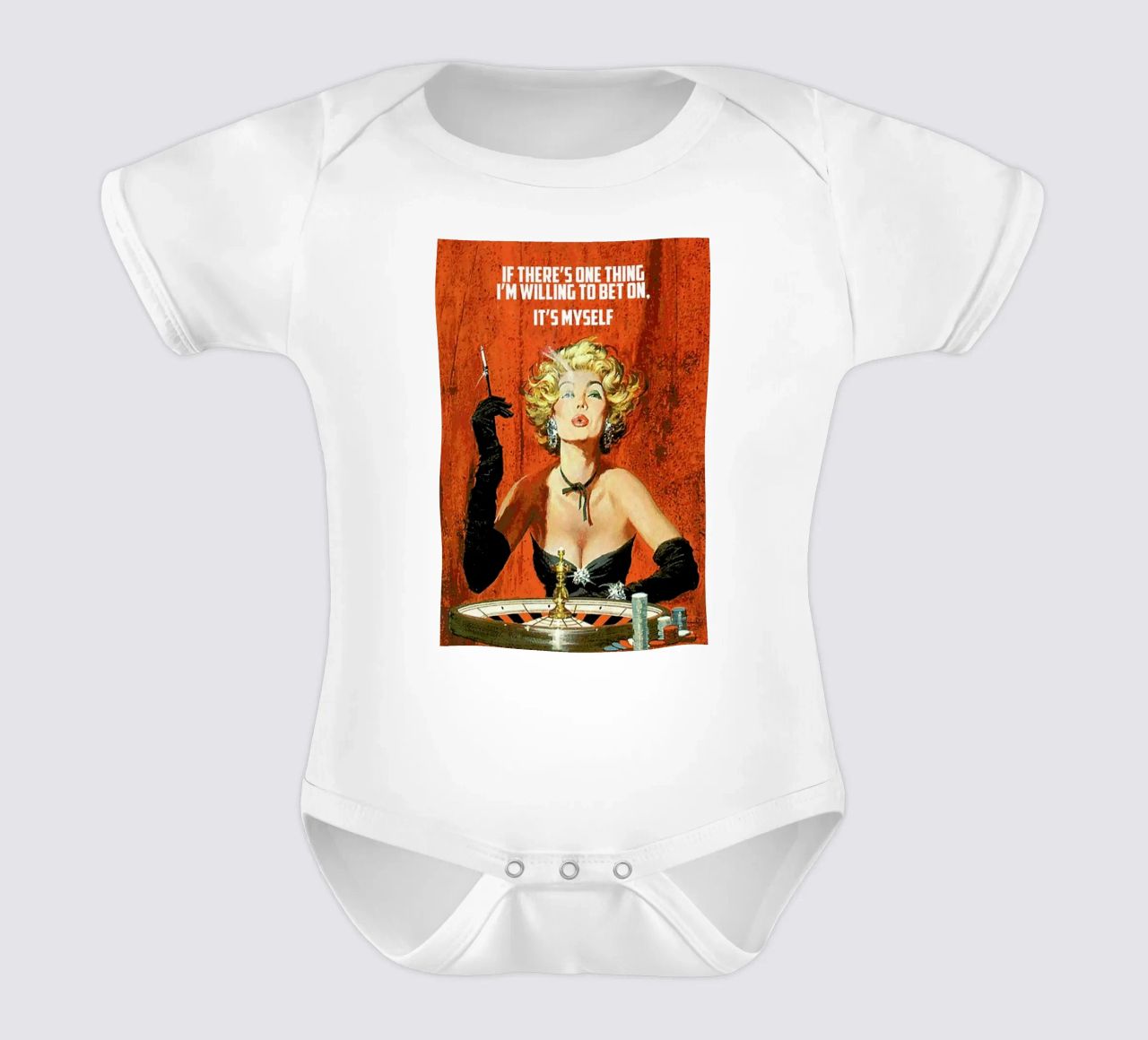 If There's One Thing Kurzarm Babybody von Gallery Print and Art Limited