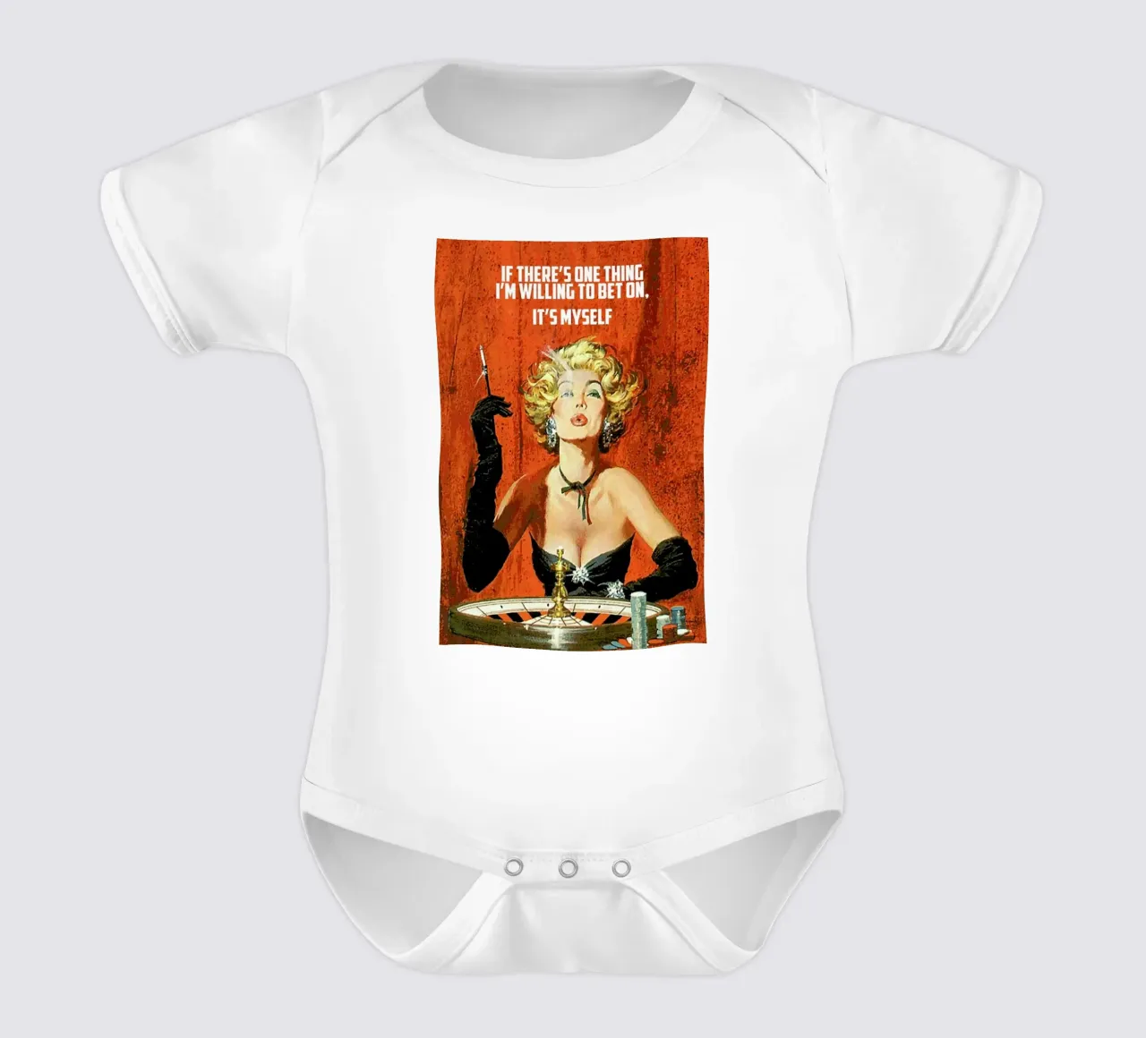 If There's One Thing body neonato maniche corte da Gallery Print and Art Limited