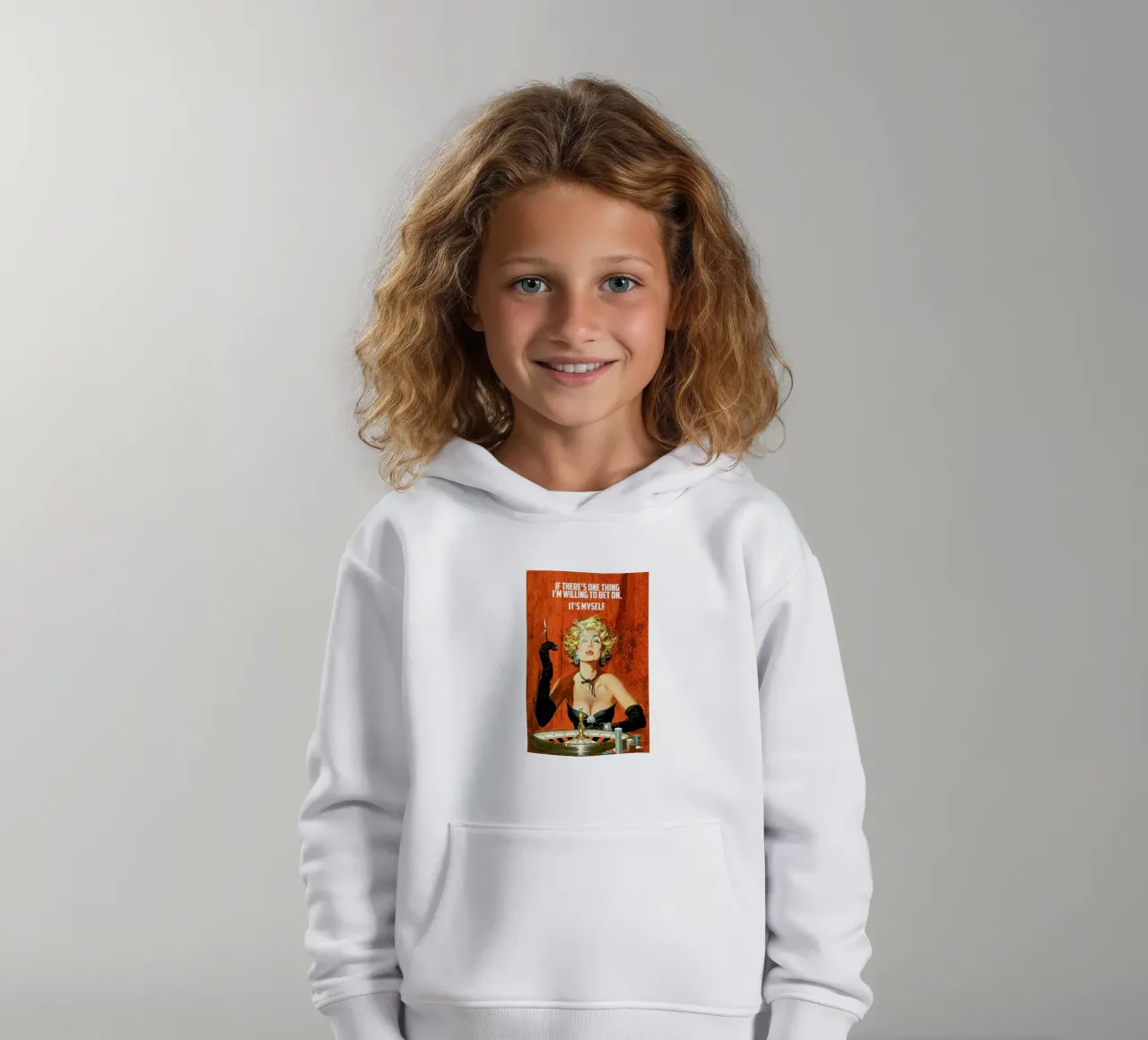 If There's One Thing felpa bambino con cappuccio da Gallery Print and Art Limited