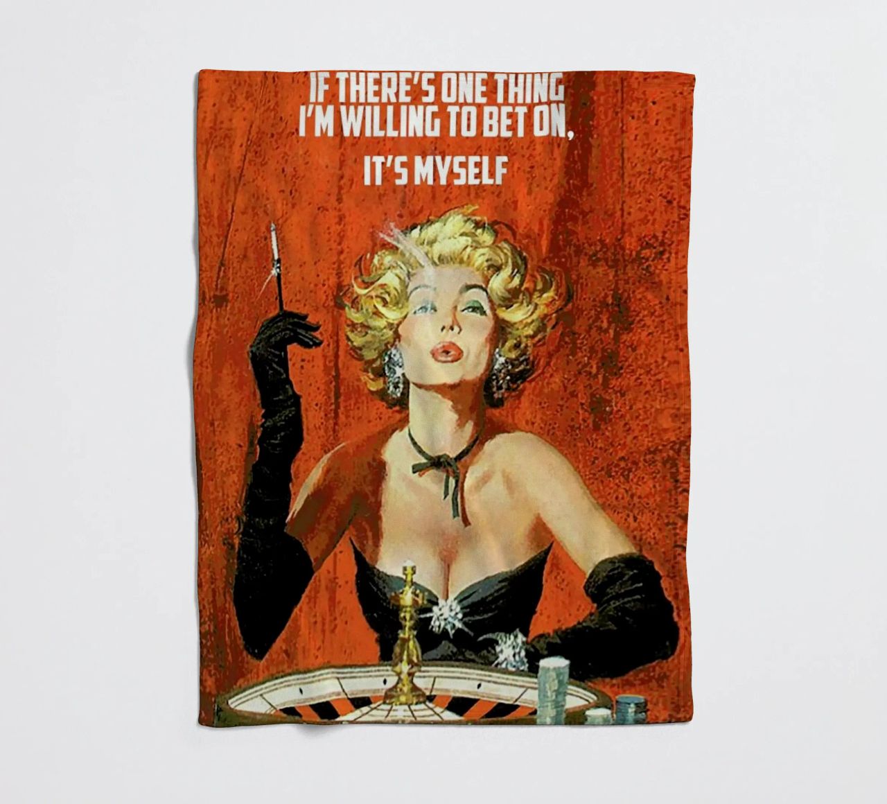 If There's One Thing Fleecedecke von Gallery Print and Art Limited