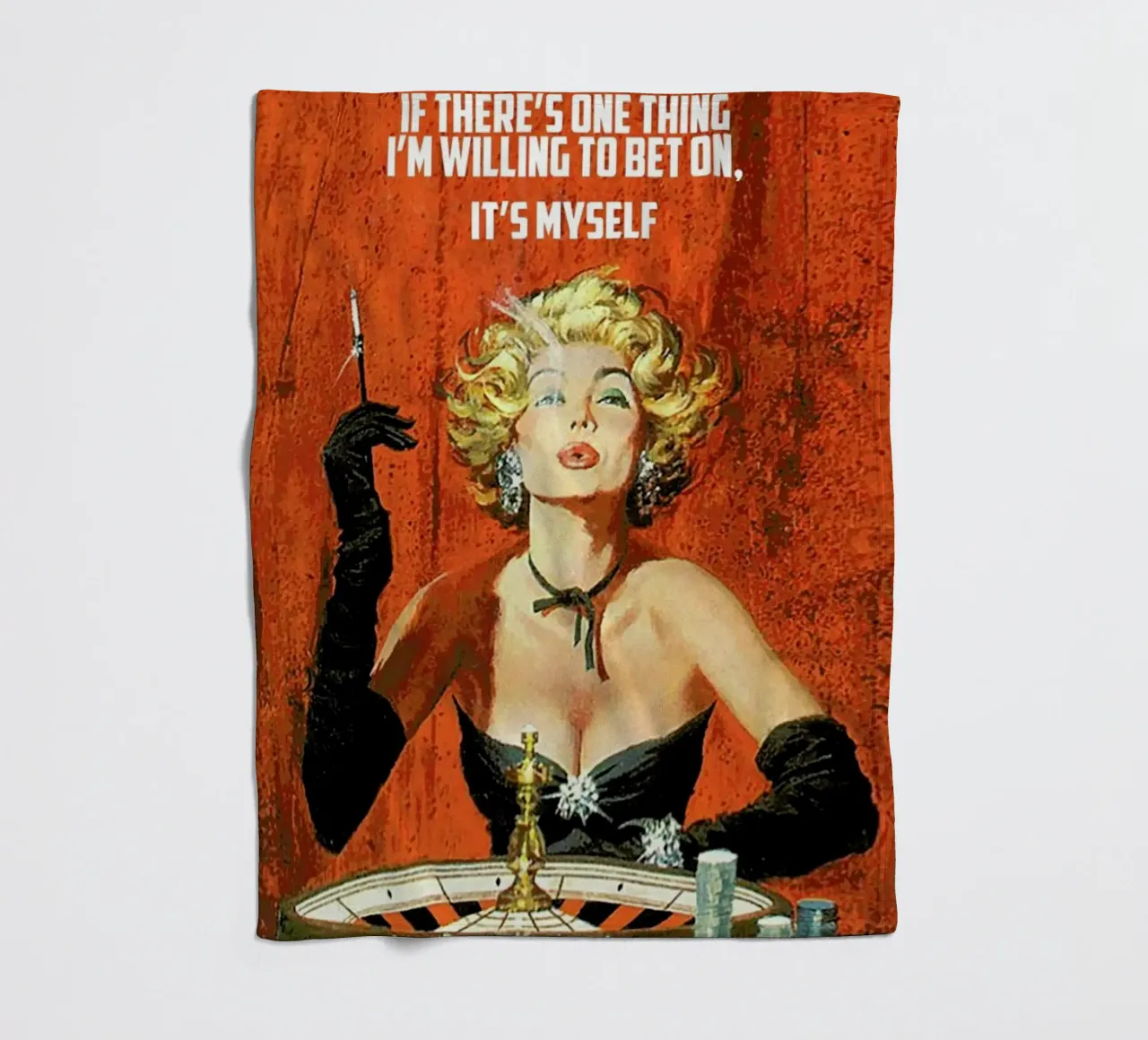 If There's One Thing manta de franela de Gallery Print and Art Limited