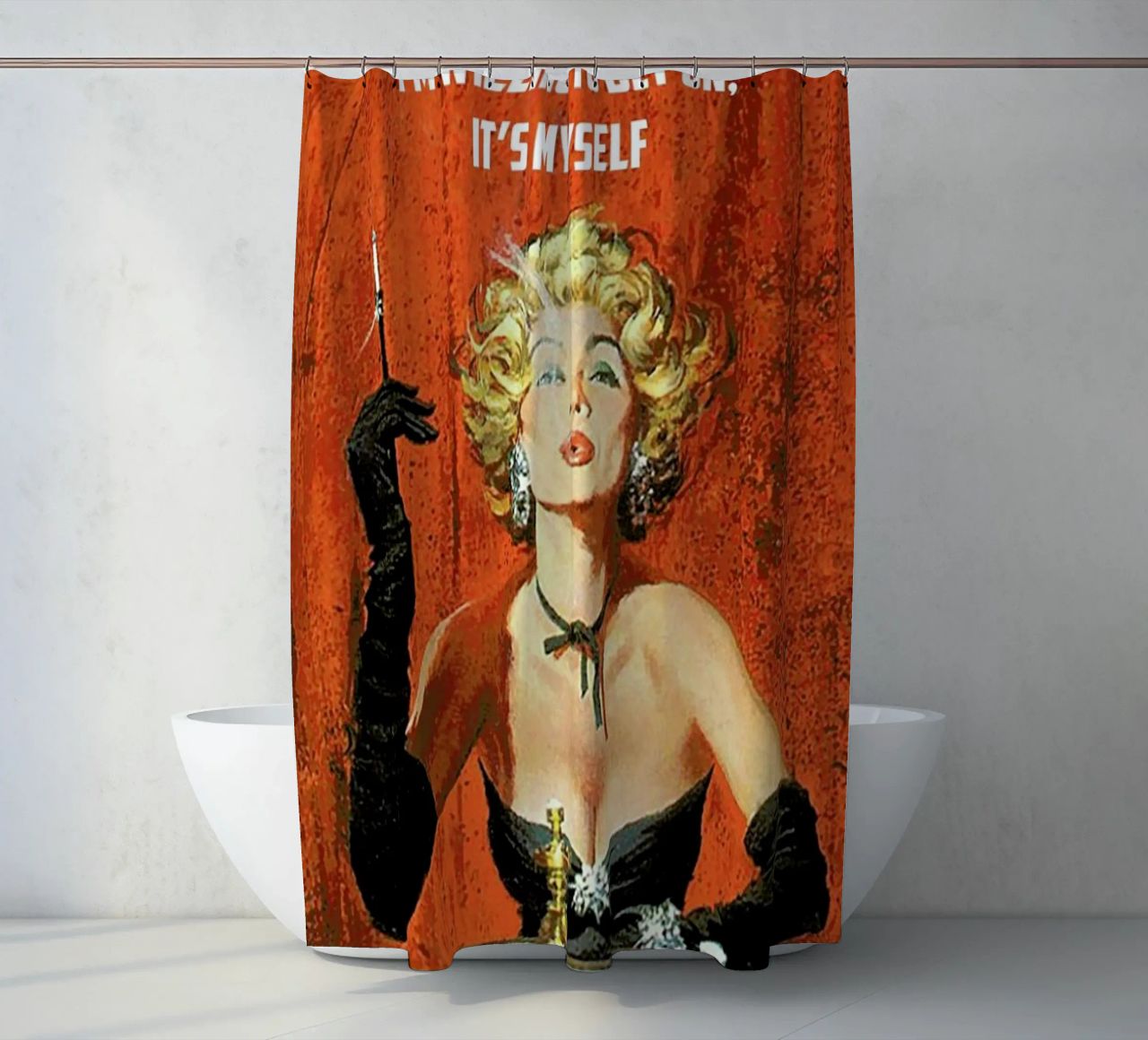 If There's One Thing Duschvorhang von Gallery Print and Art Limited