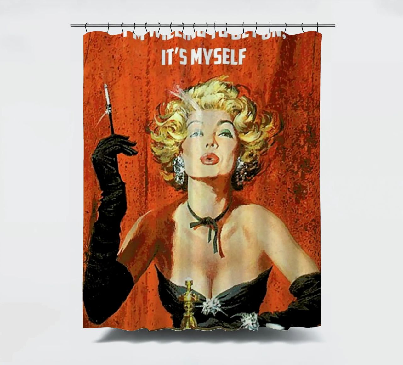 If There's One Thing Duschvorhang von Gallery Print and Art Limited