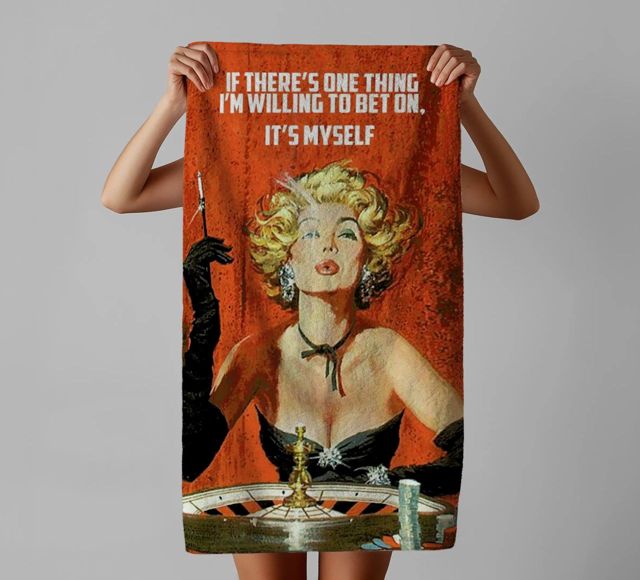 If There's One Thing serviette de bain de Gallery Print and Art Limited