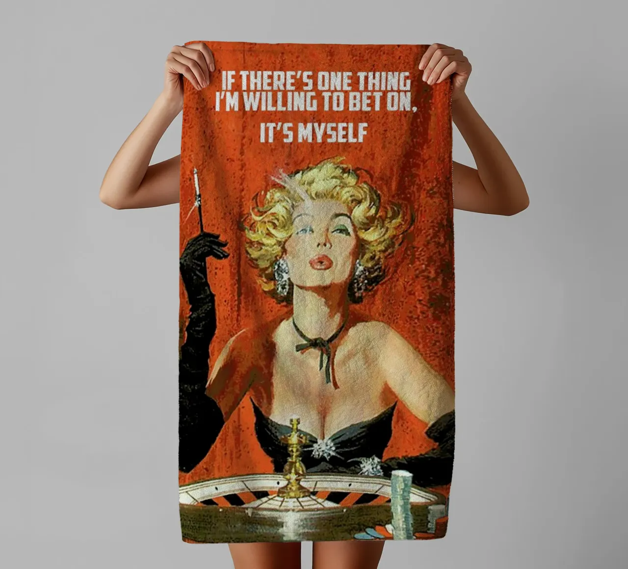 If There's One Thing badhanddoek van Gallery Print and Art Limited