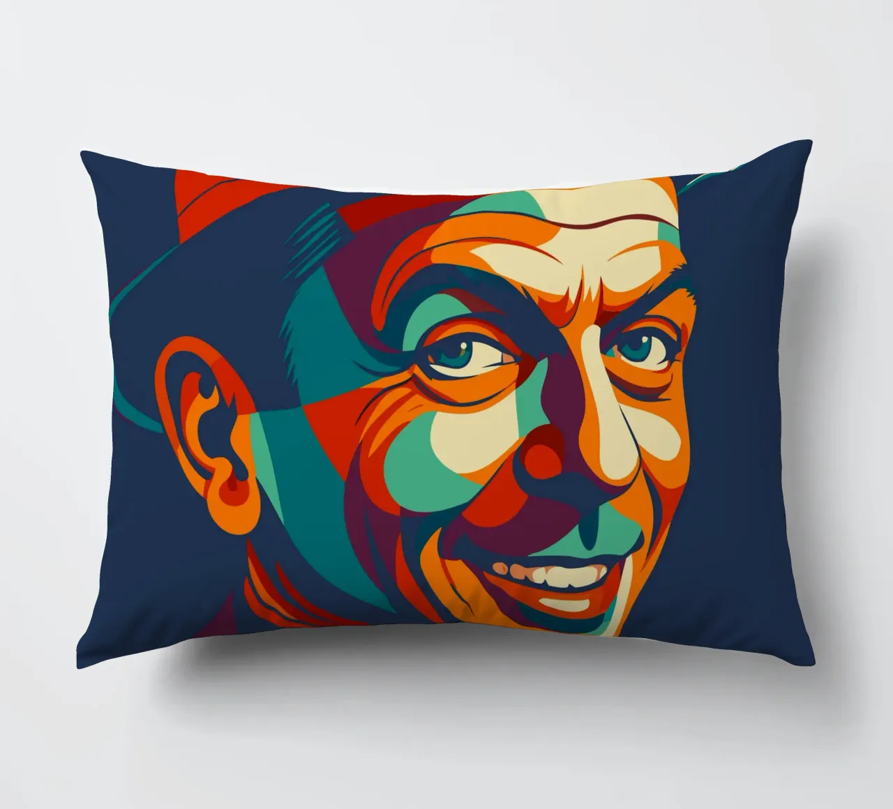 frank sinatra retro pop art wpap cuscino da aiswa
