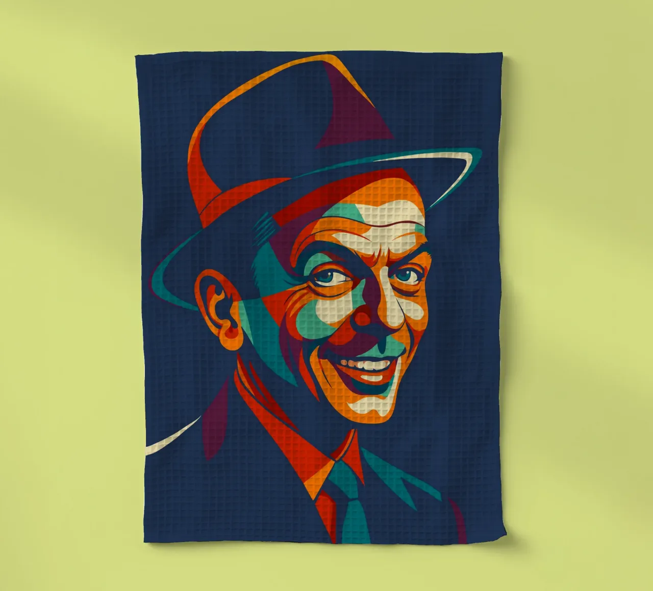 frank sinatra retro pop art wpap canovaccio da cucina da aiswa