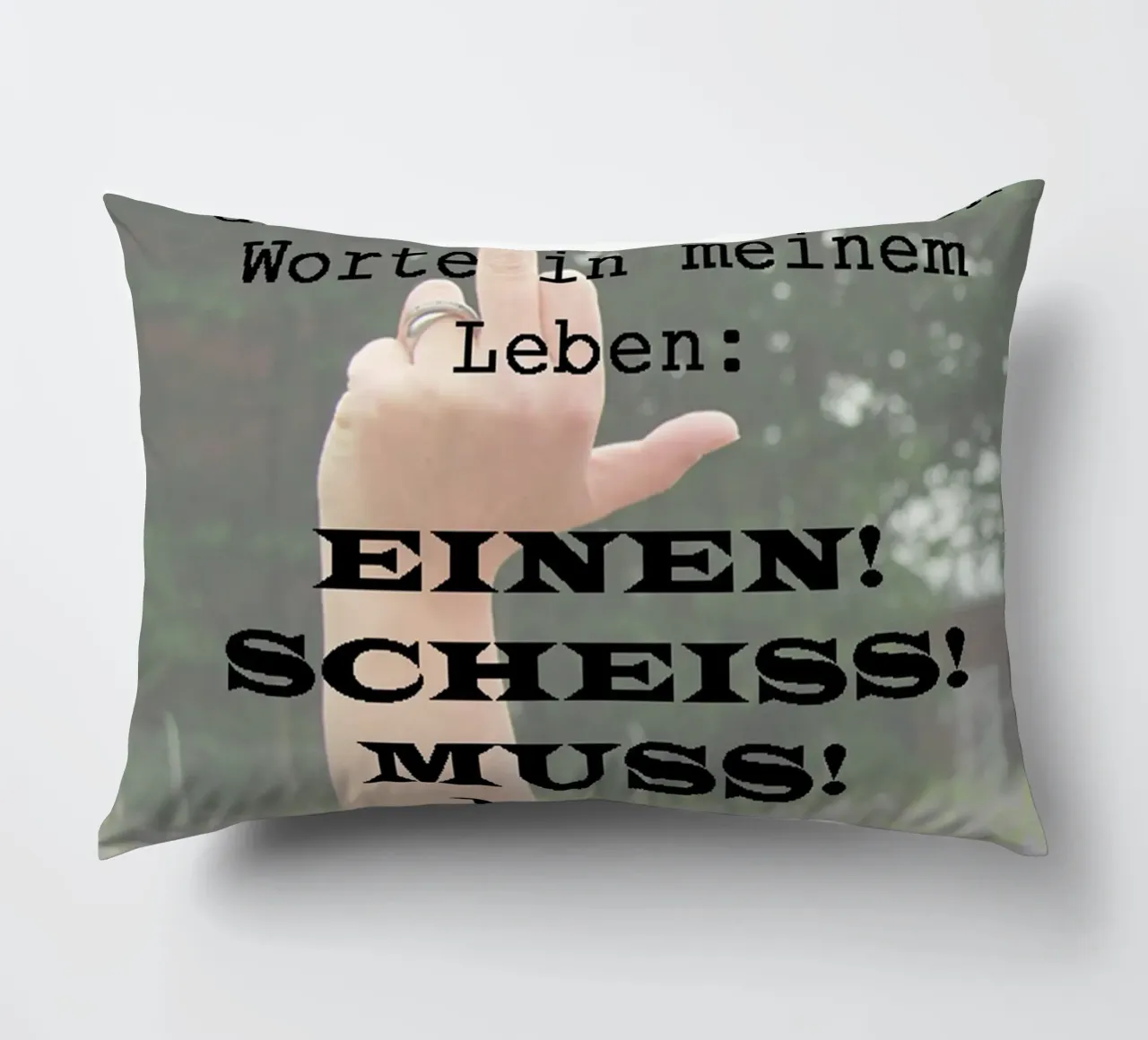 Einen Scheiss muss ich cuscino da anna-liebt