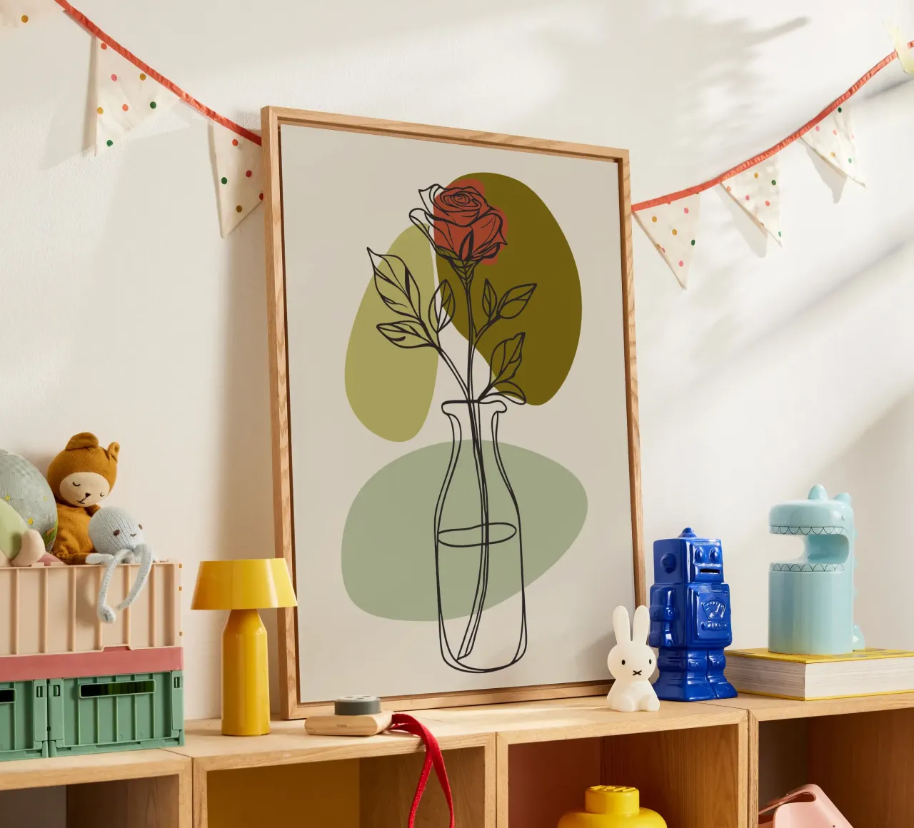 Rose minimaliste plexiglass da RELAXING TOUCH