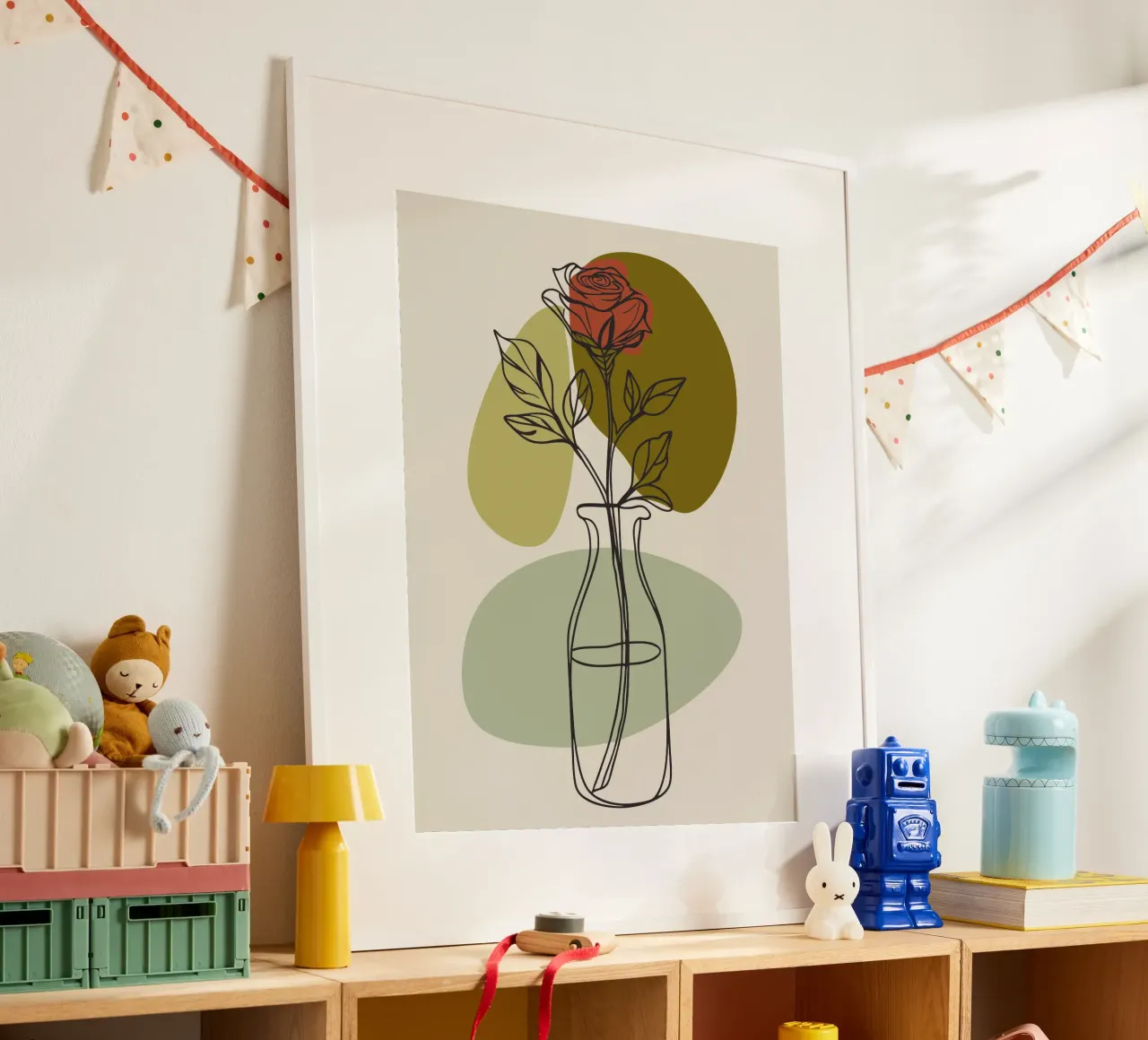 Minimalist Roses hahnemühle by RELAXING TOUCH