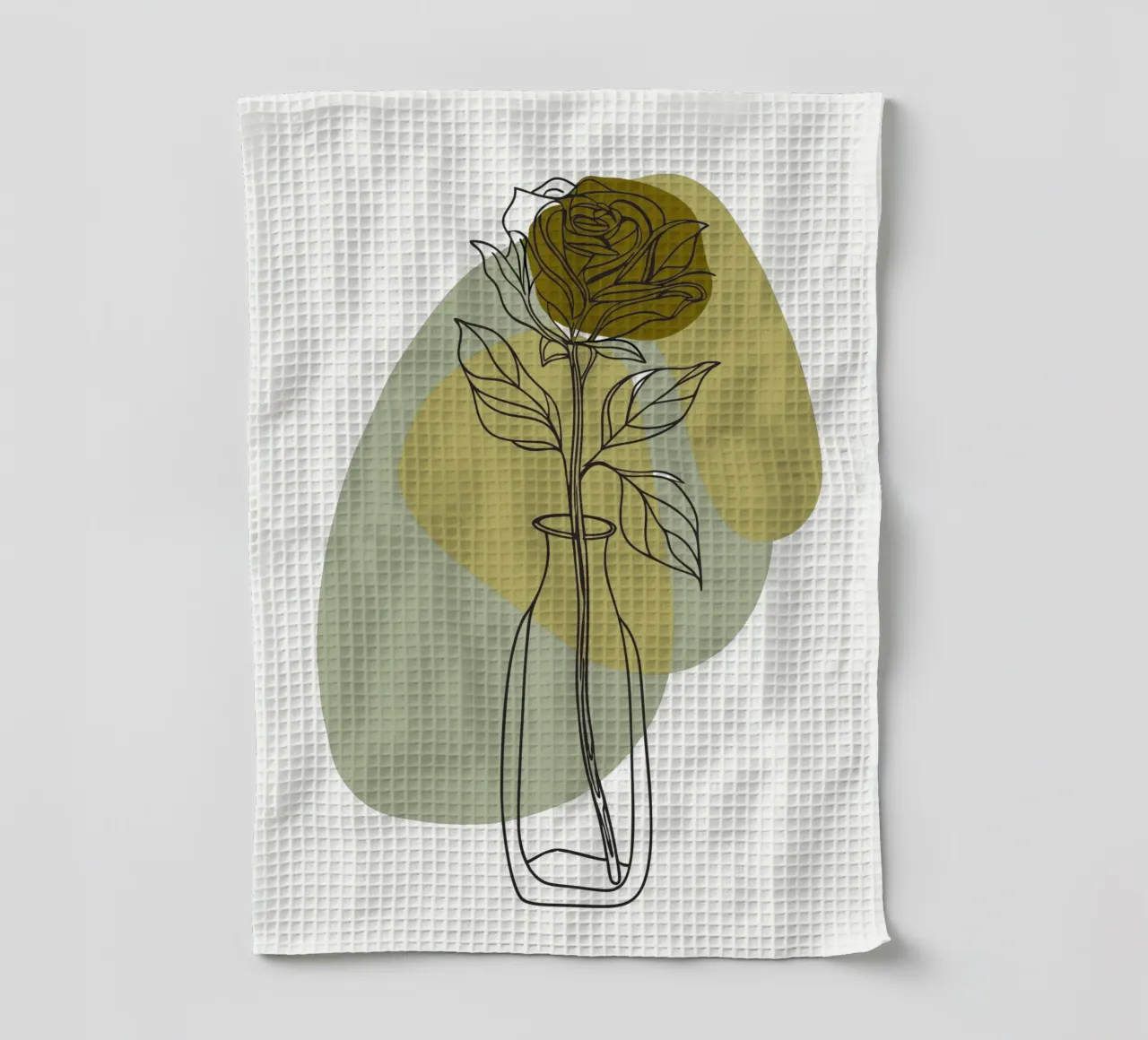 Rose minimaliste canovaccio da cucina da RELAXING TOUCH