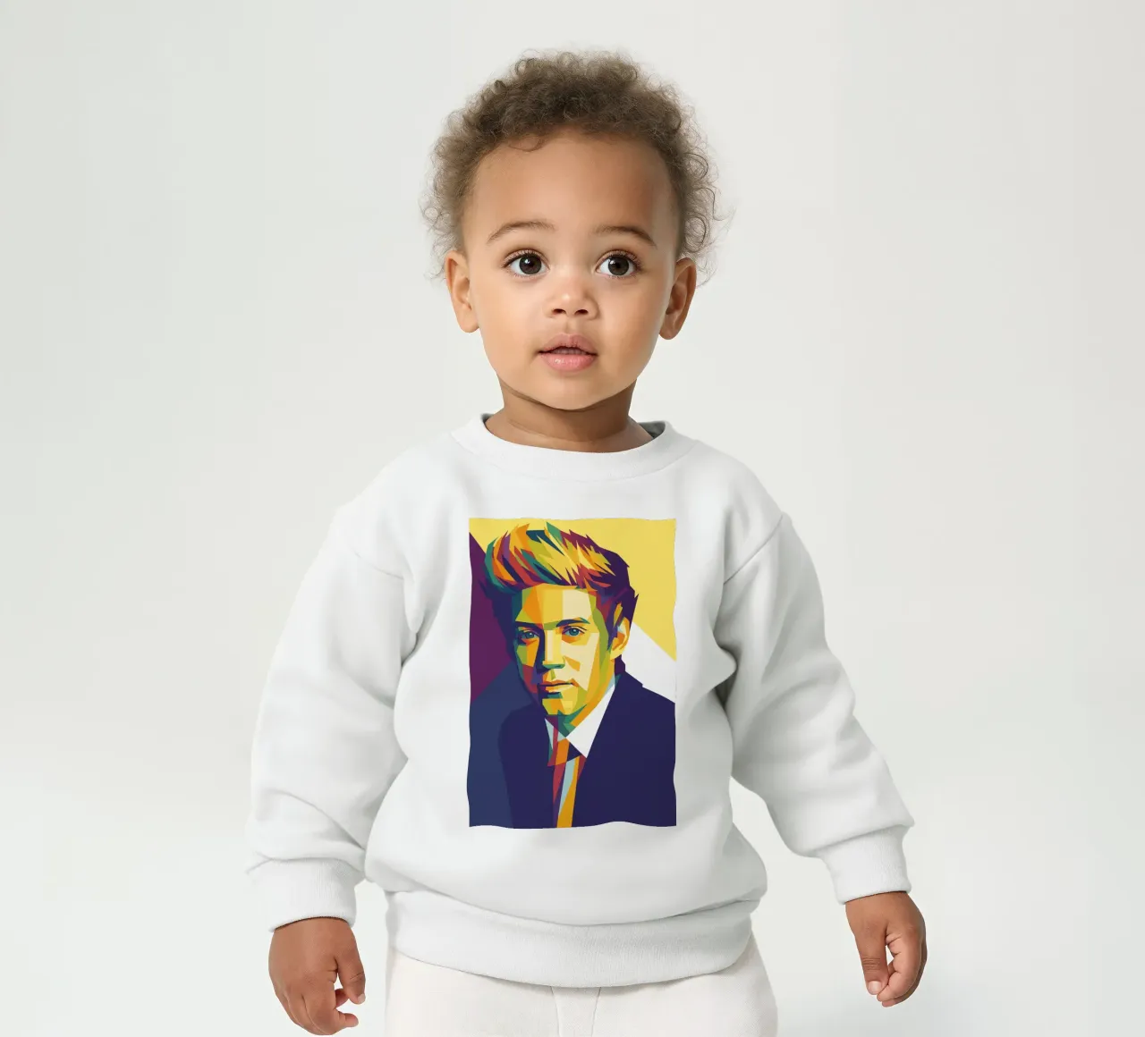 harry styles retro pop art wpap felpa neonato da aiswa