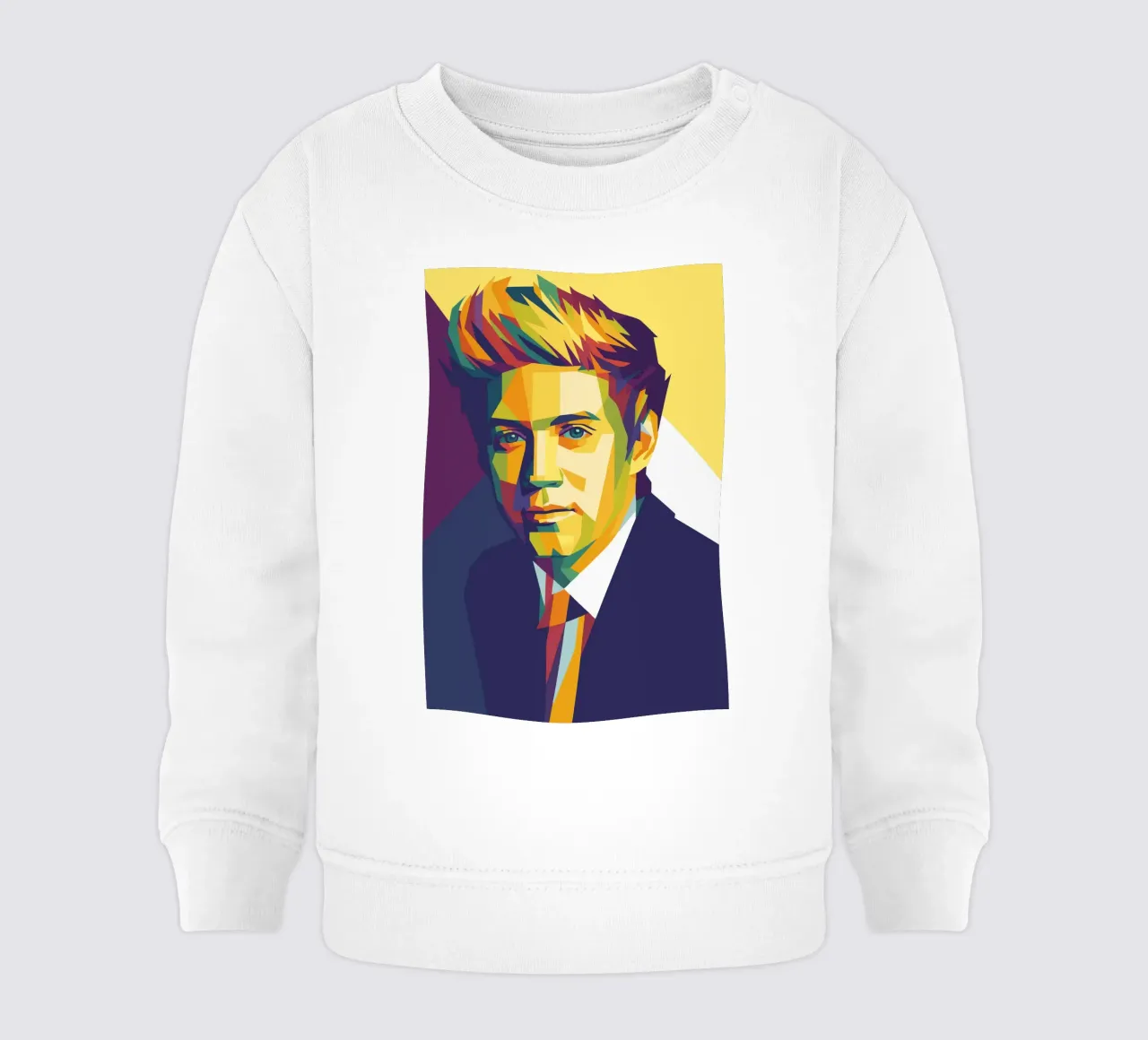 harry styles retro pop art wpap felpa neonato da aiswa
