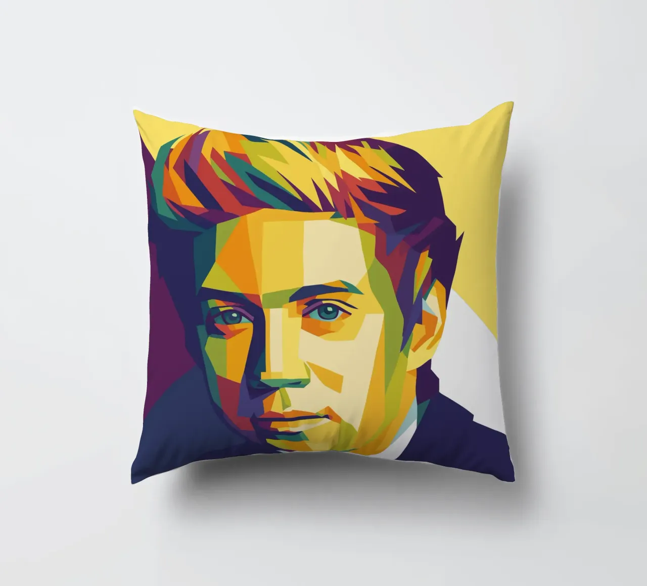 harry styles retro pop art wpap cuscino da aiswa