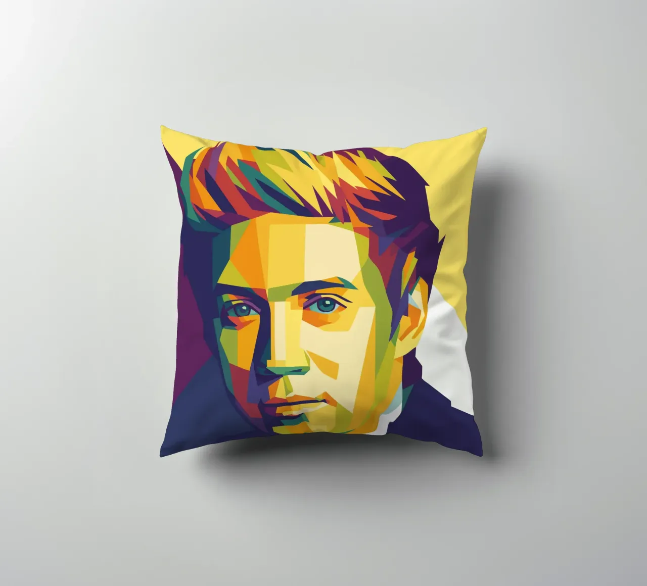 harry styles retro pop art wpap cuscino da aiswa