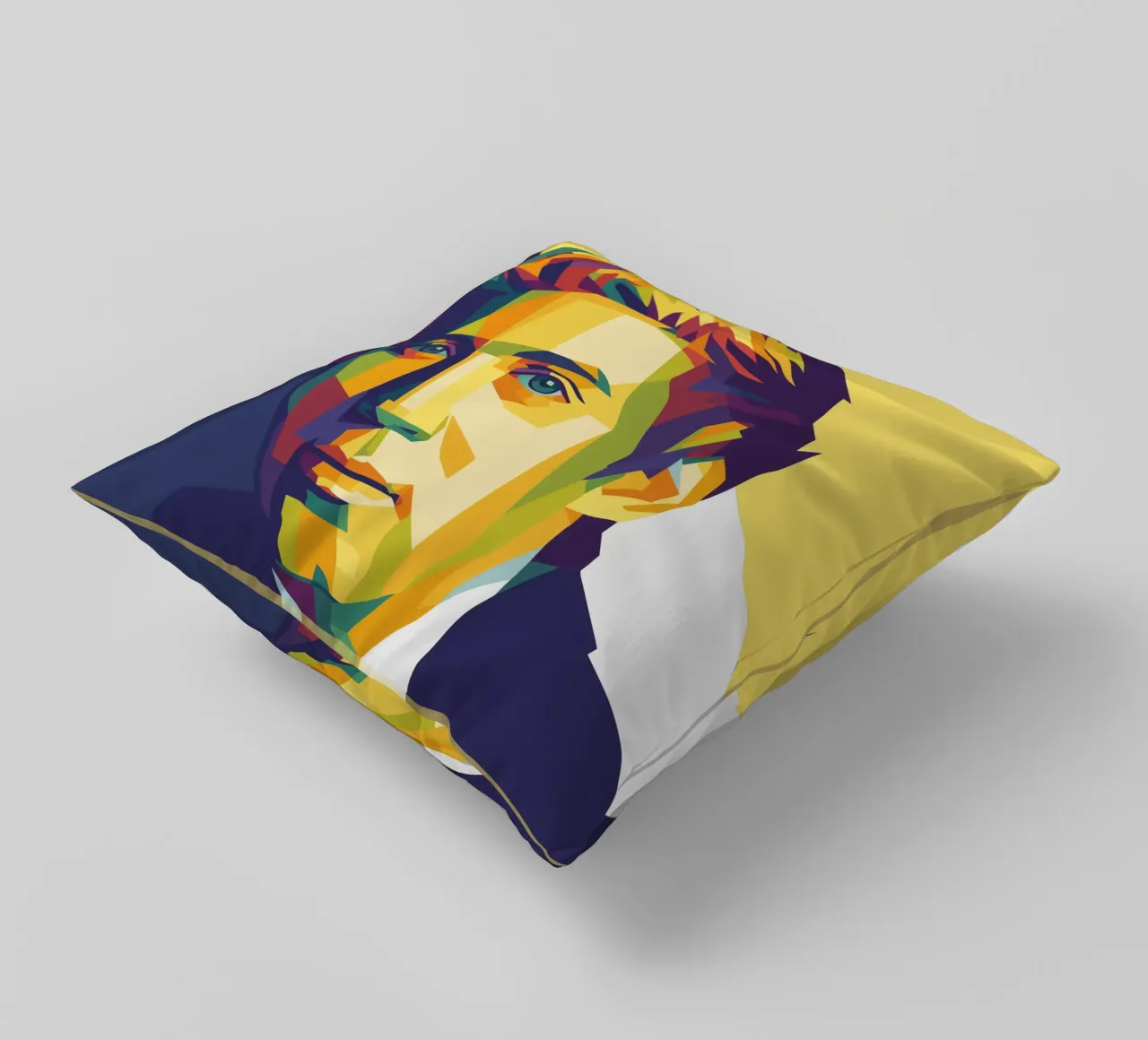 harry styles retro pop art wpap cuscino da aiswa