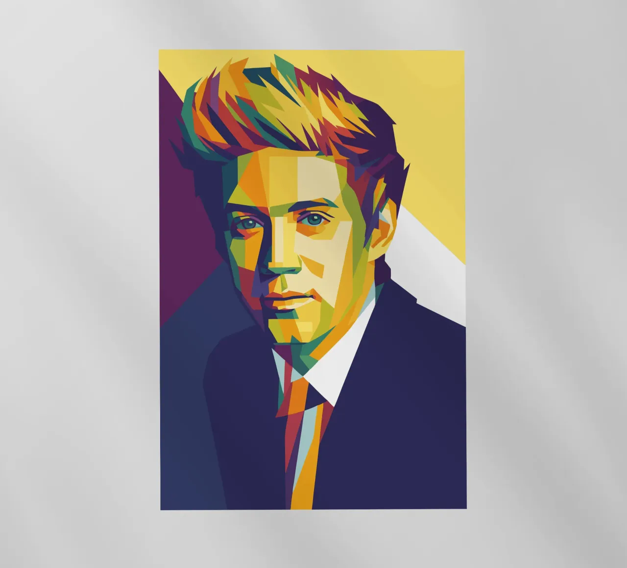 harry styles retro pop art wpap pellicola backlit da aiswa