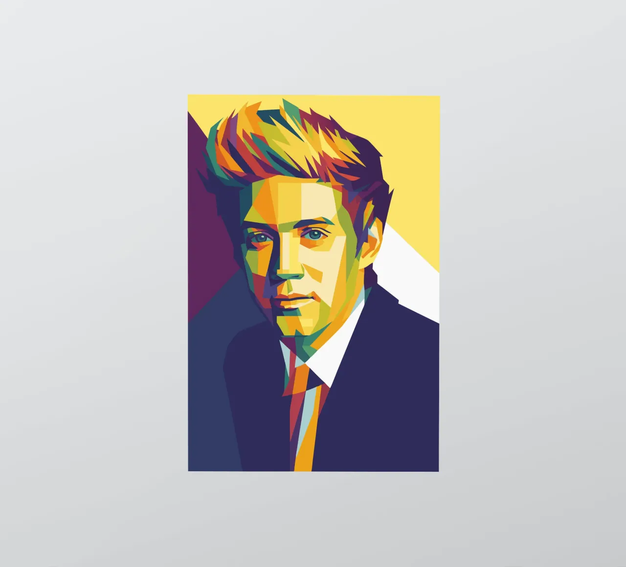 harry styles retro pop art wpap adesivo da aiswa