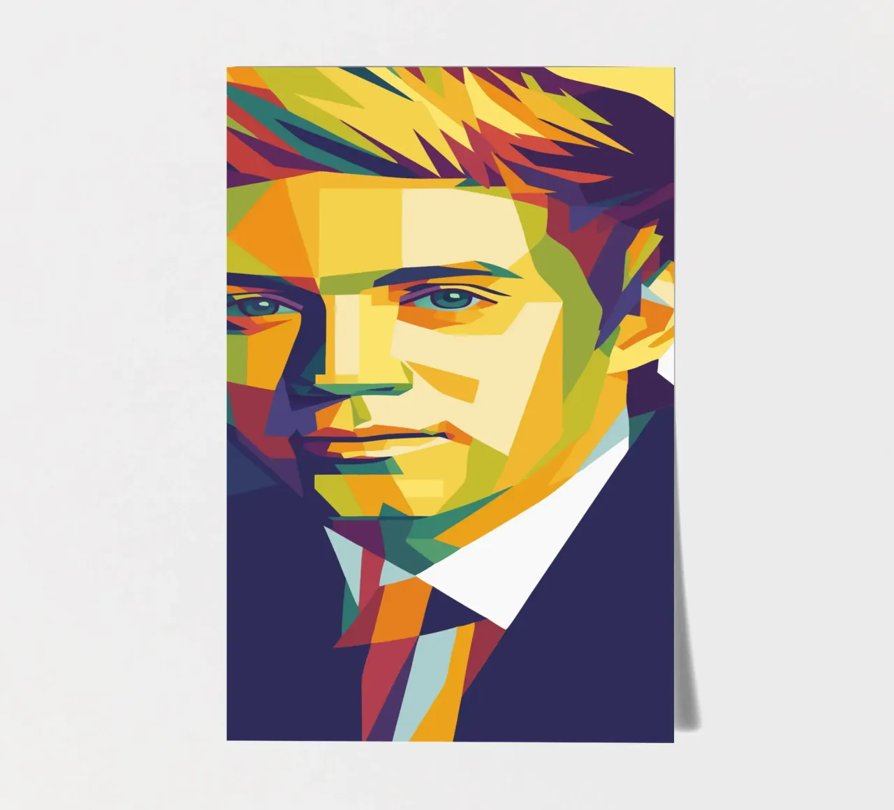 harry styles retro pop art wpap foglio adesivo da aiswa