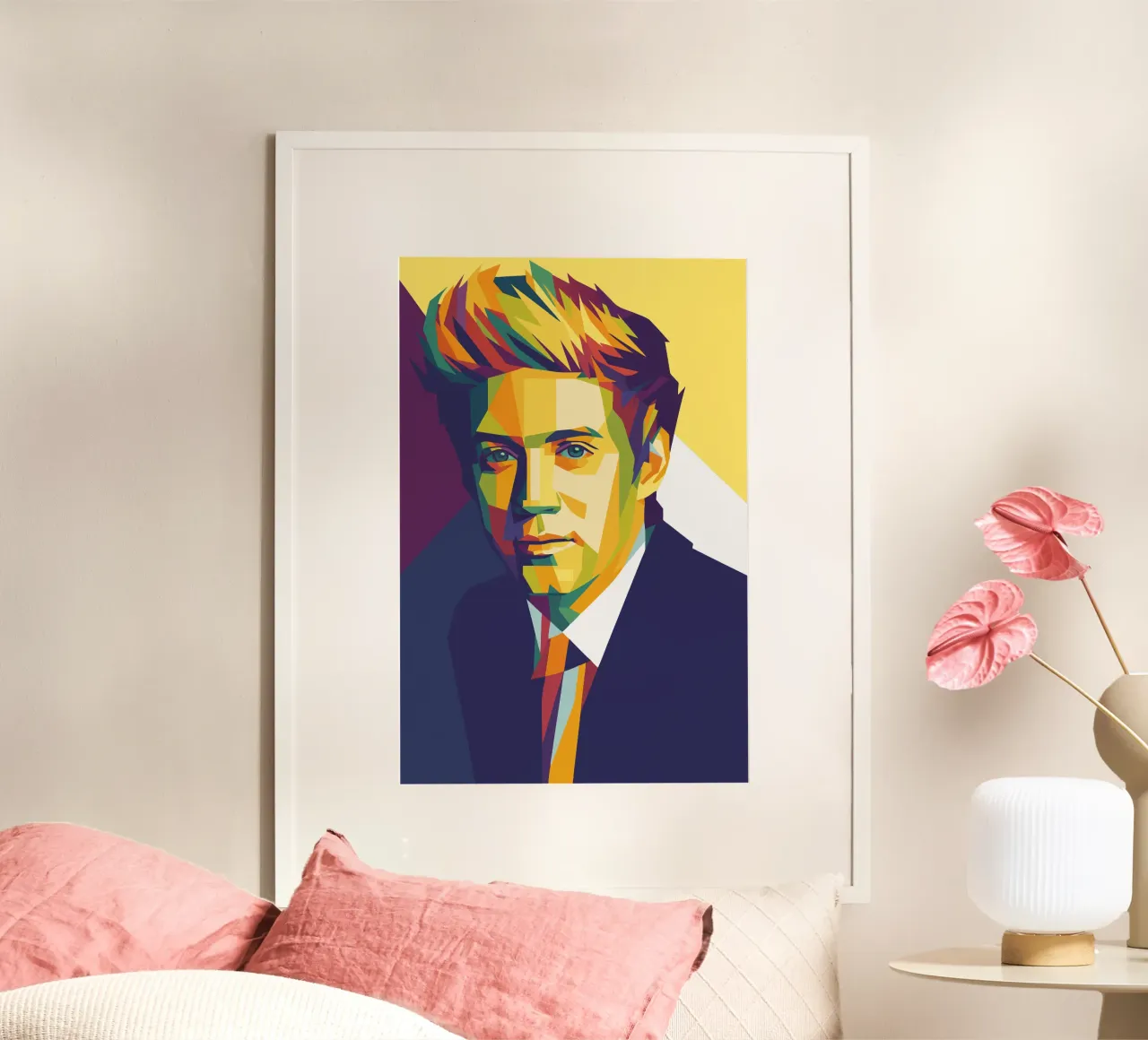 harry styles retro pop art wpap carta hahnemühle da aiswa