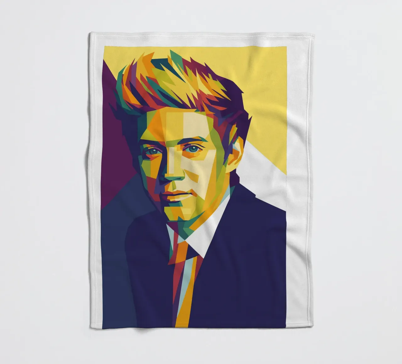 harry styles retro pop art wpap coperta in pile da aiswa