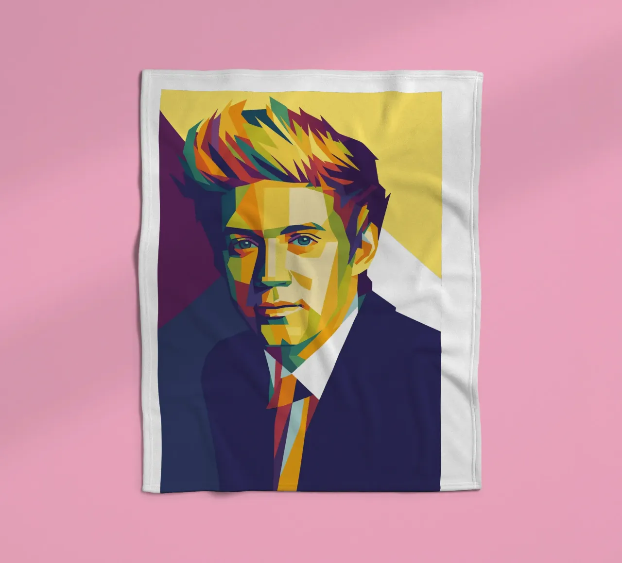 harry styles retro pop art wpap coperta in pile da aiswa