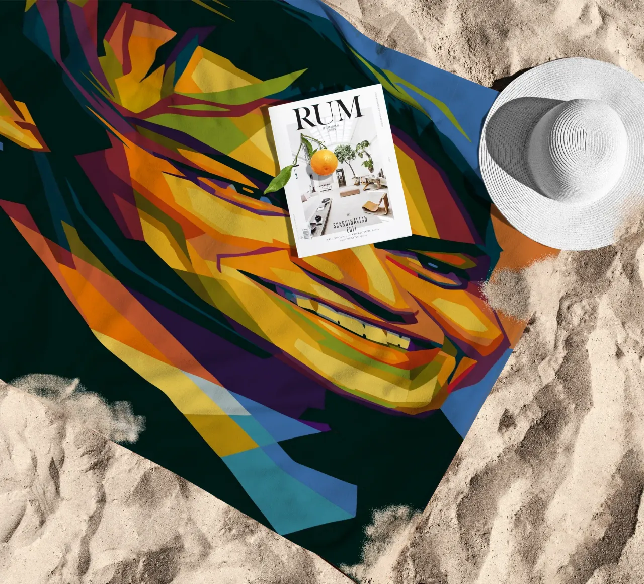 jack dawson retro pop art wpap telo mare da aiswa