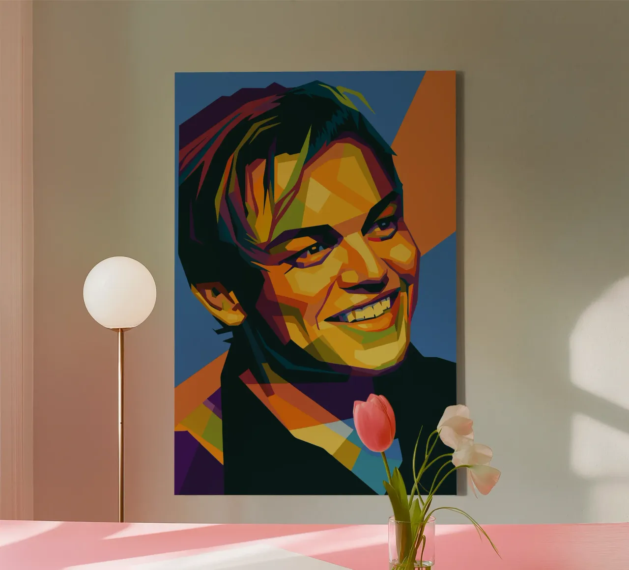 jack dawson retro pop art wpap tela da aiswa