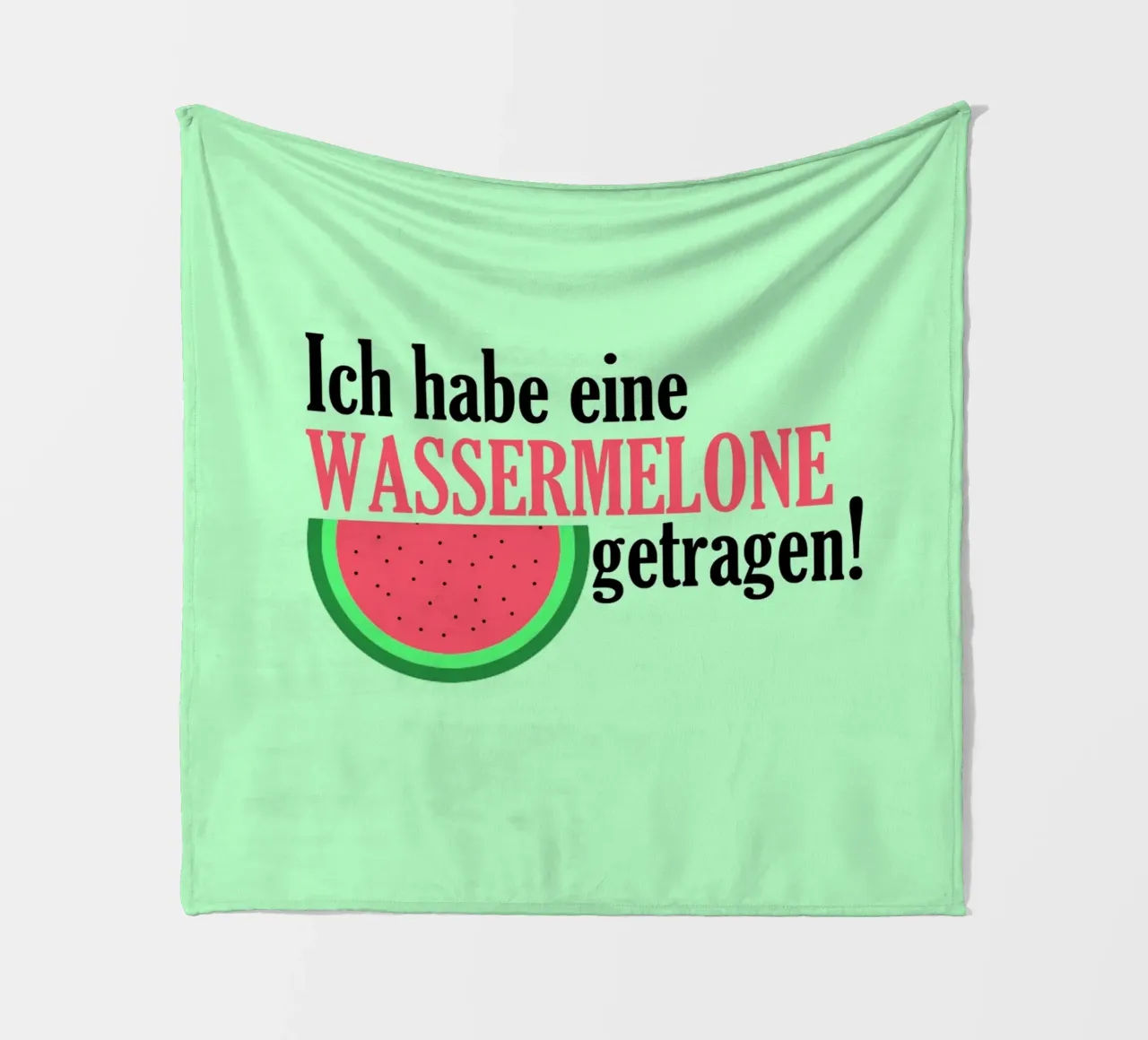 Wassermelone coperta in pile da anna-liebt