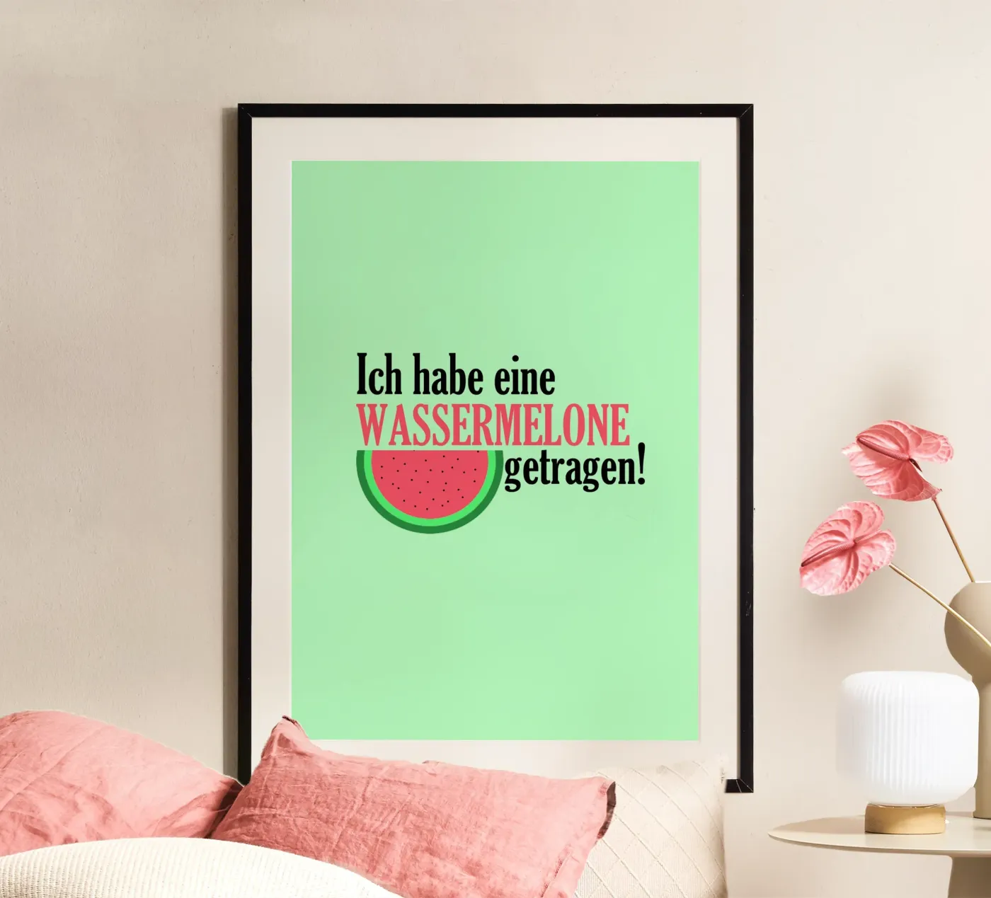 Wassermelone poster by anna-liebt
