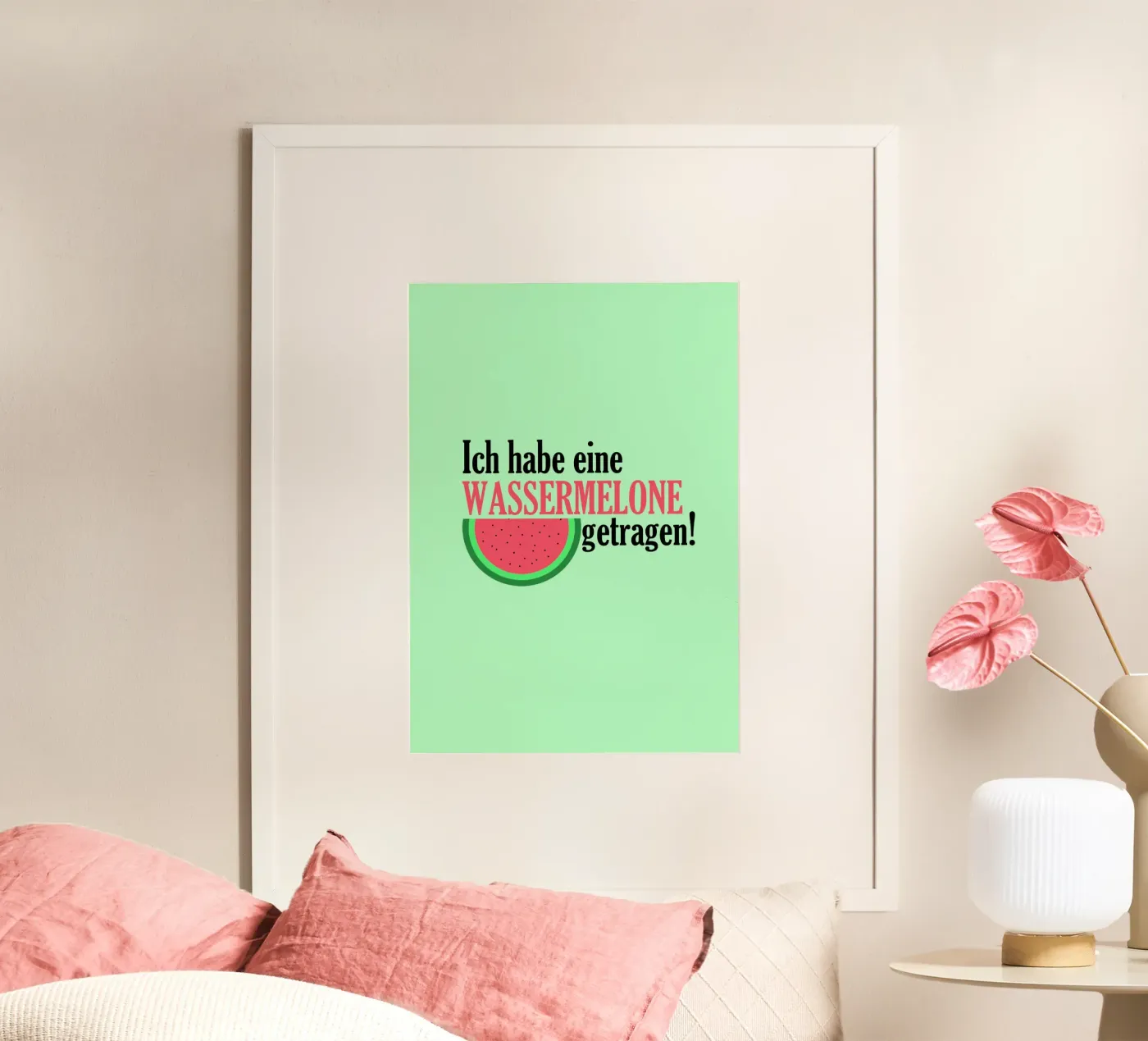 Wassermelone poster by anna-liebt