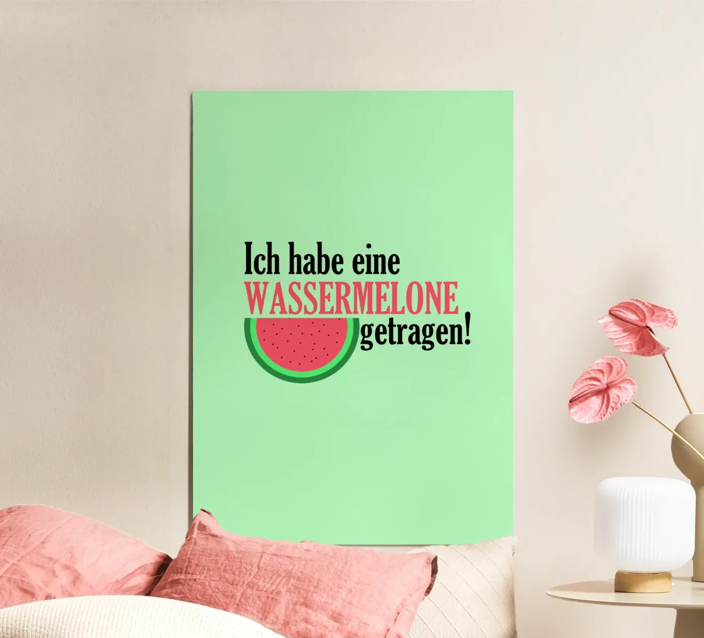 Wassermelone poster by anna-liebt