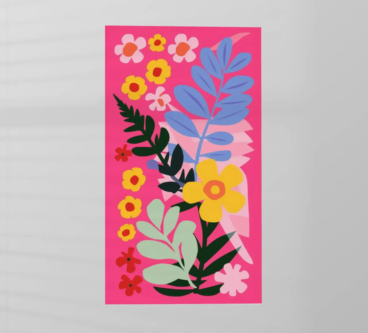 Fiori a strisce Candy pellicola backlit da Paez Harmony