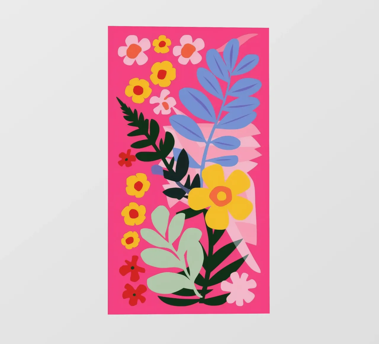 Fiori a strisce Candy pellicola backlit da Paez Harmony