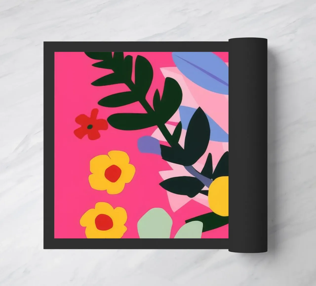 Fiori a strisce Candy zerbino da Paez Harmony