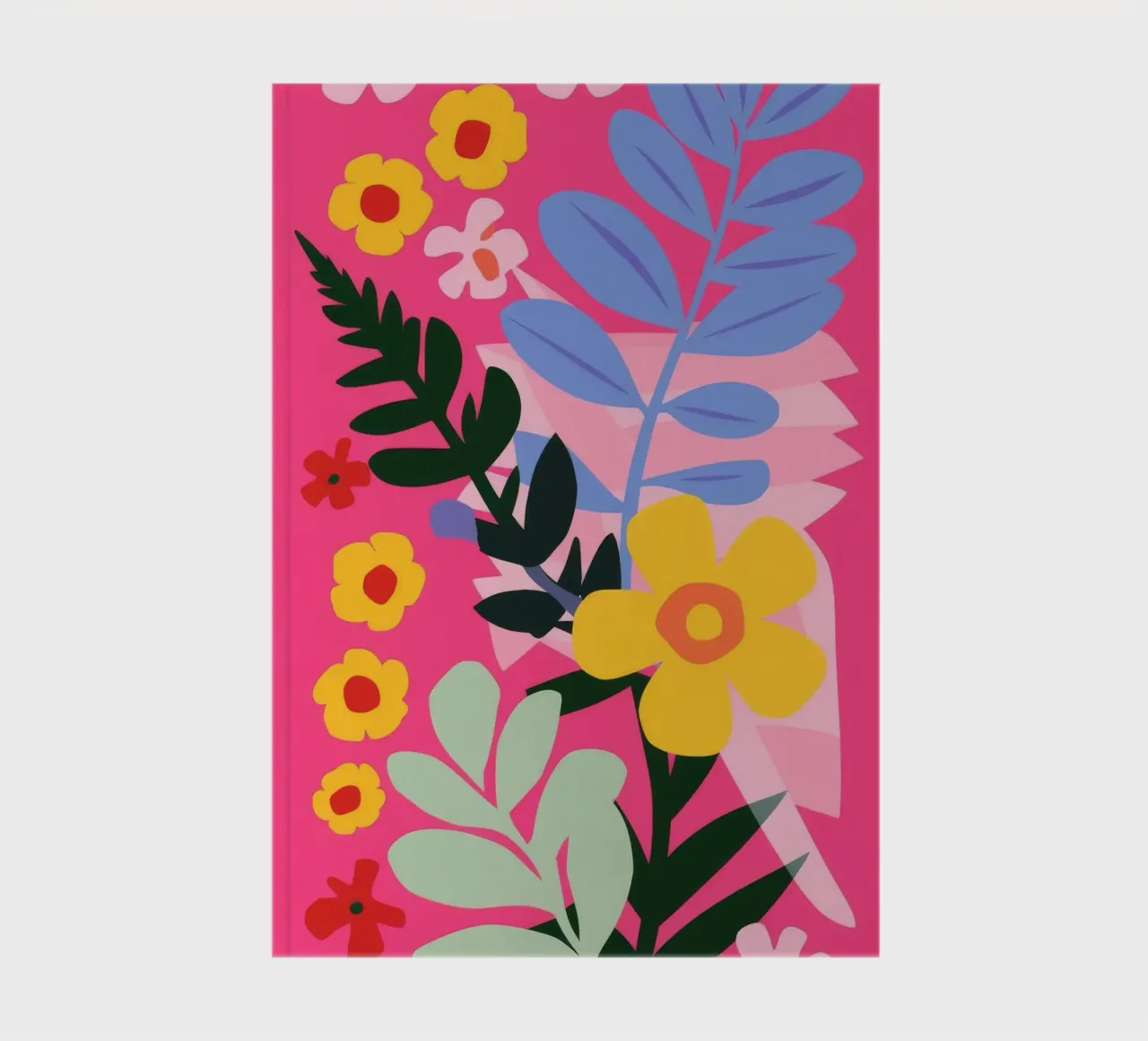 Candy Stripe Florals notebook by Paez Harmony