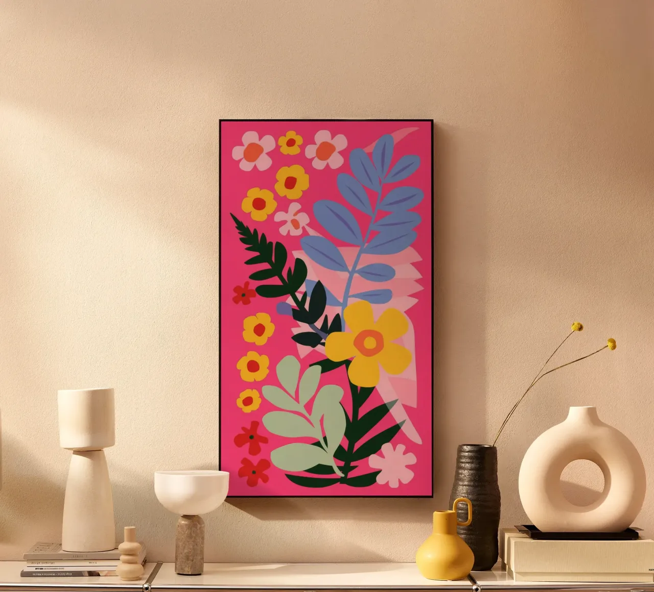 Fiori a strisce Candy plexiglass da Paez Harmony