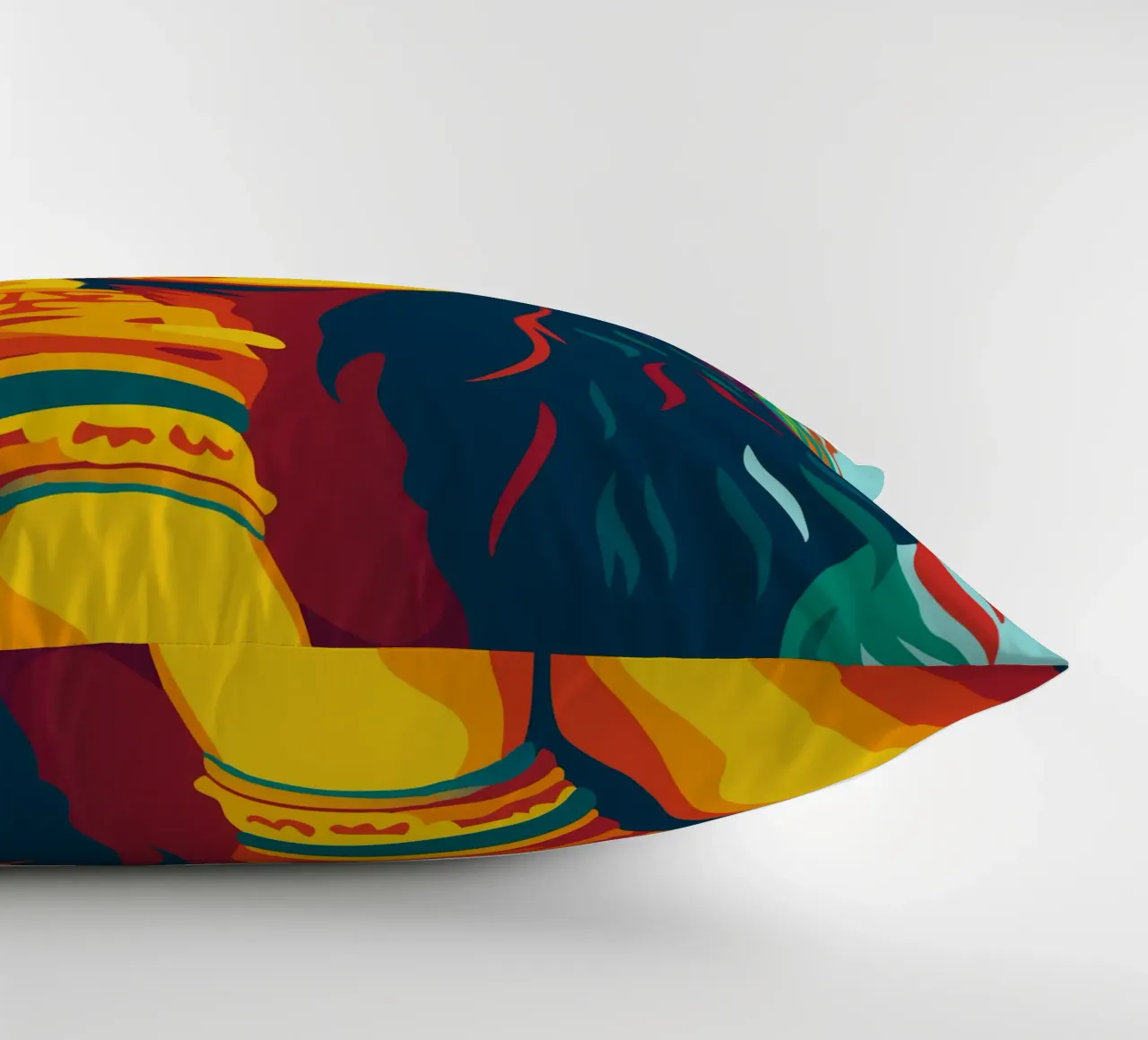 janis joplin retro pop art wpap cuscino da aiswa