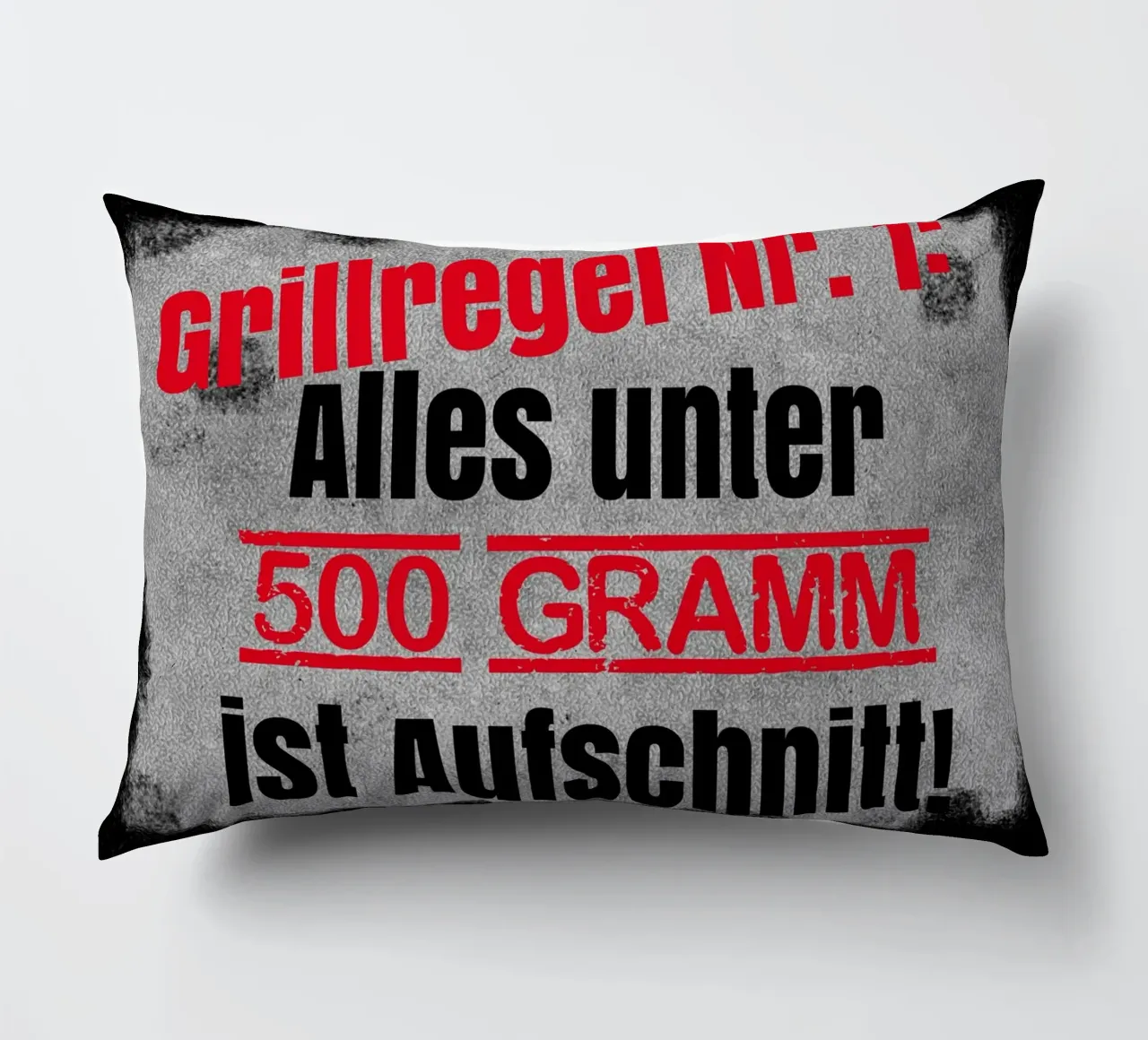 Grillregel Nr. 1 cuscino da anna-liebt