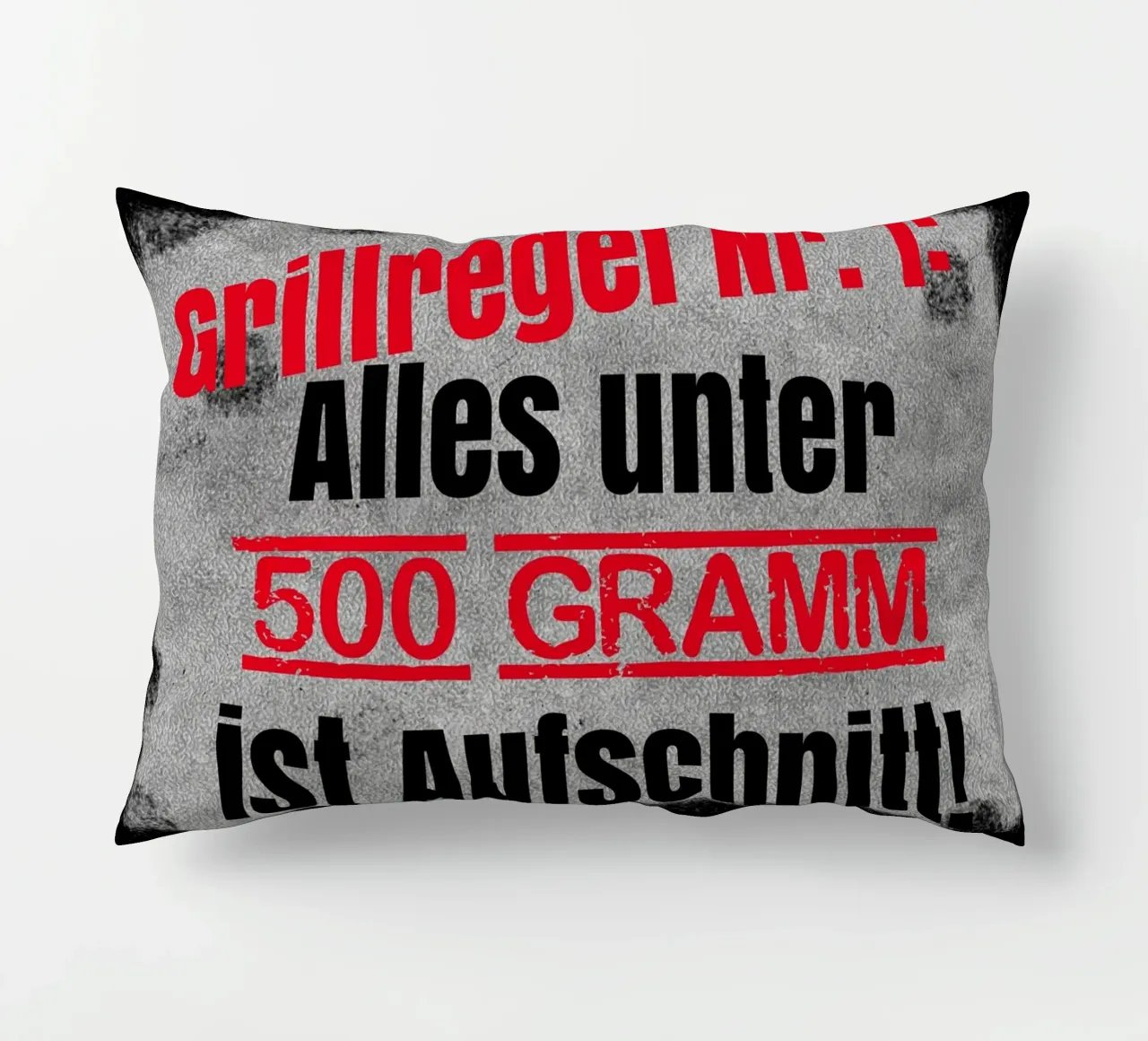 Grillregel Nr. 1 cuscino da anna-liebt